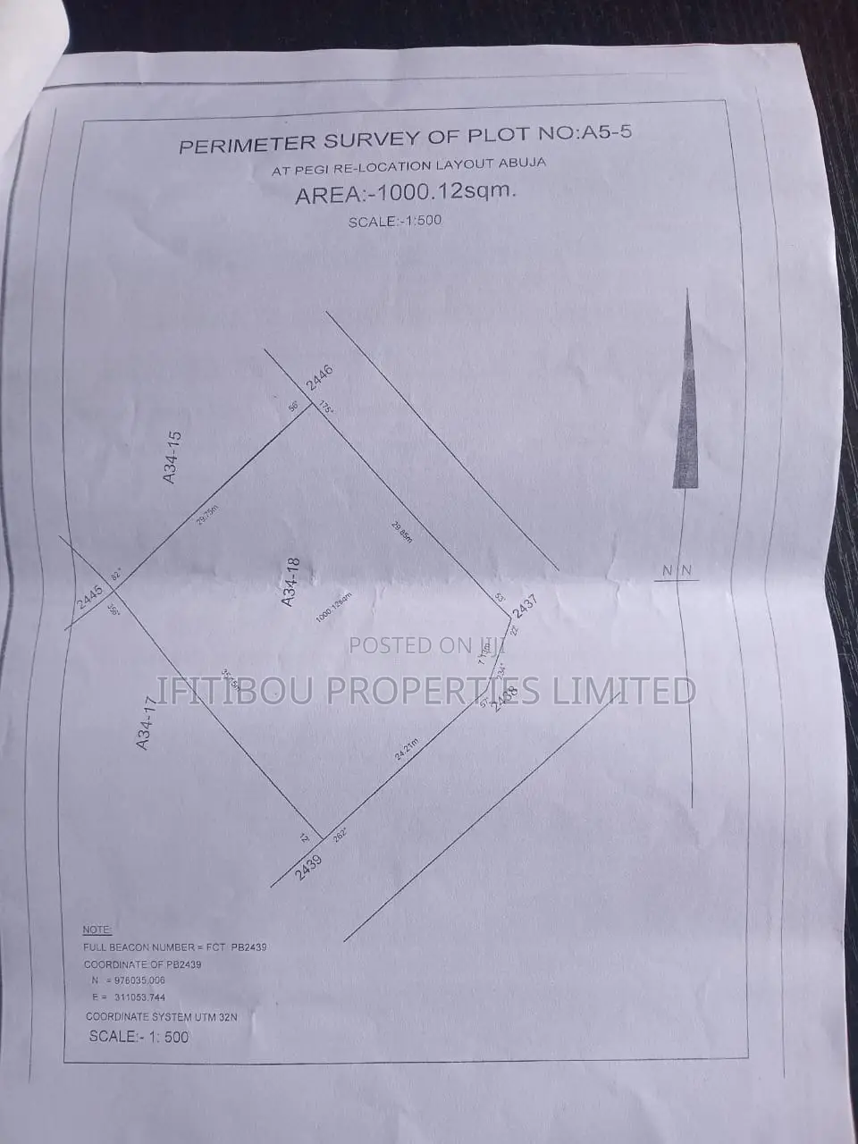 Kuje 1000sqm Plot for Sale in Kuje