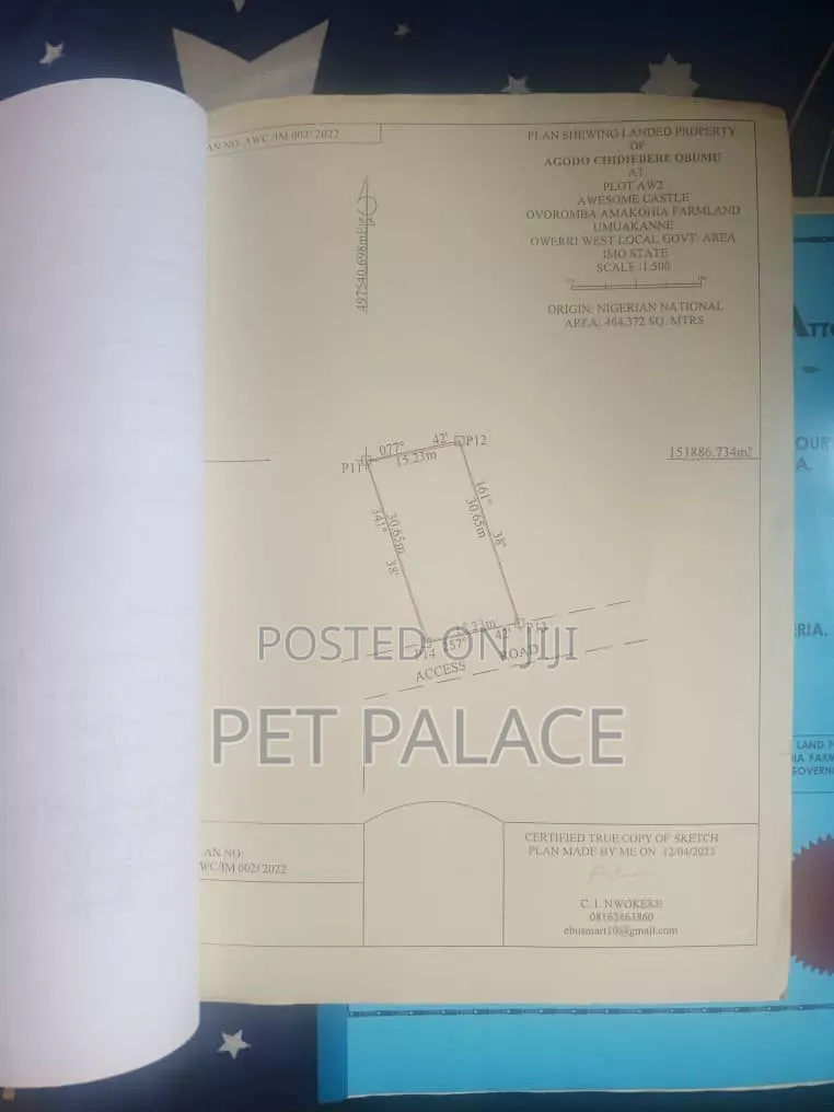 A Plot of Land in Owerri