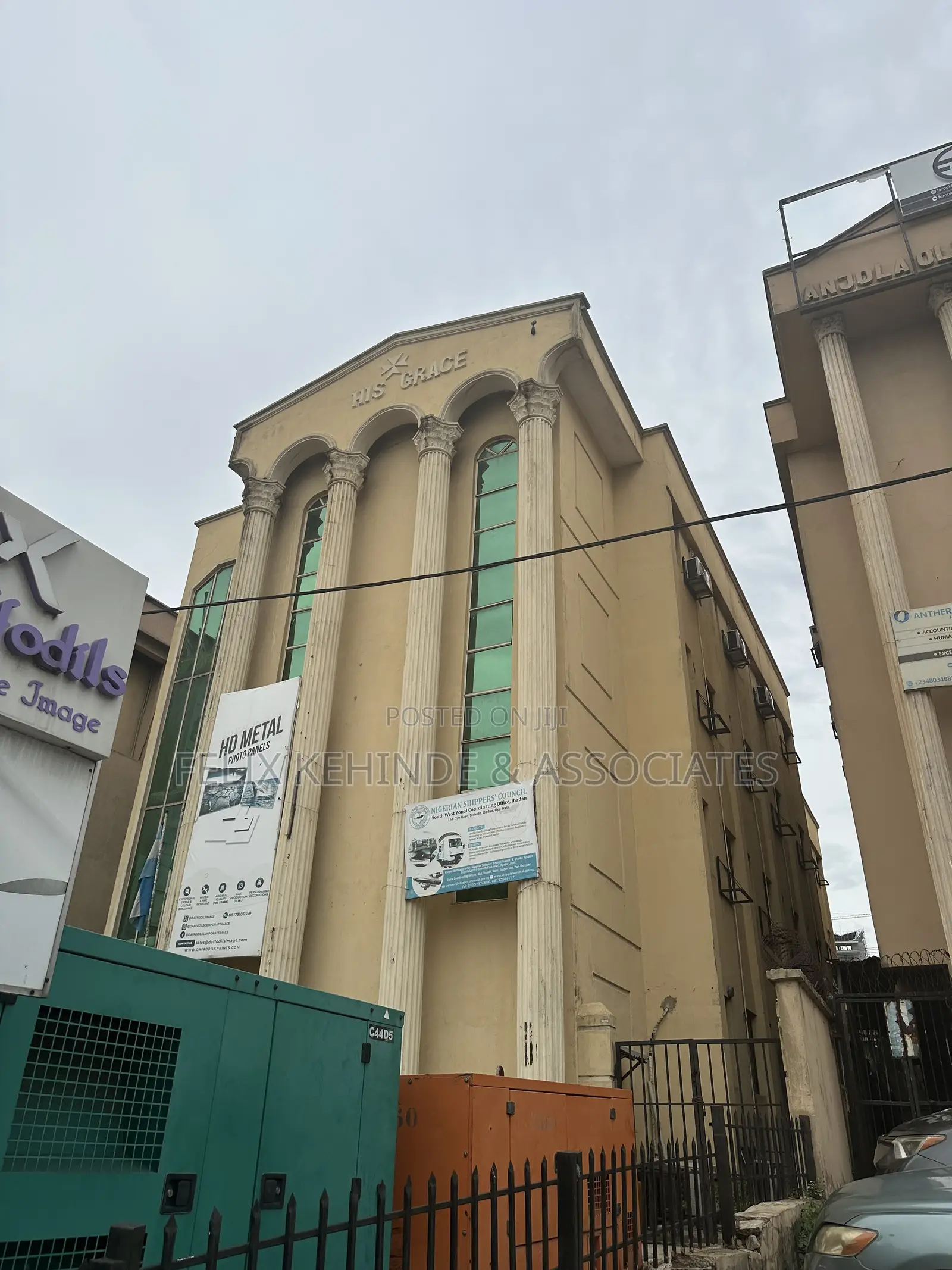 Commercial Open Plan Space on Three Floors at Mokola Road in Bodija