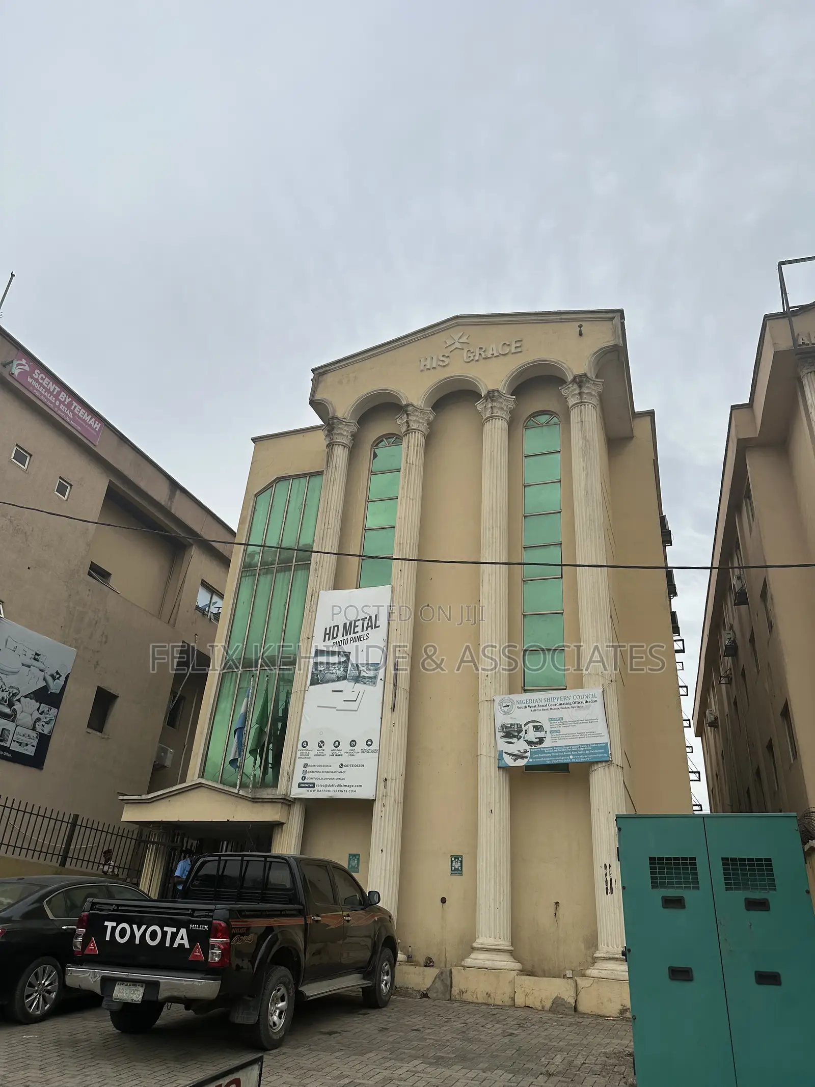 Commercial Open Plan Space on Three Floors at Mokola Road in Bodija