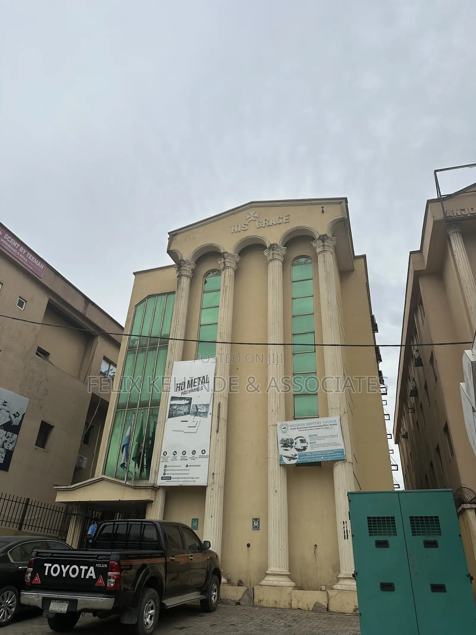 Commercial Open Plan Space on Three Floors at Mokola Road in Bodija