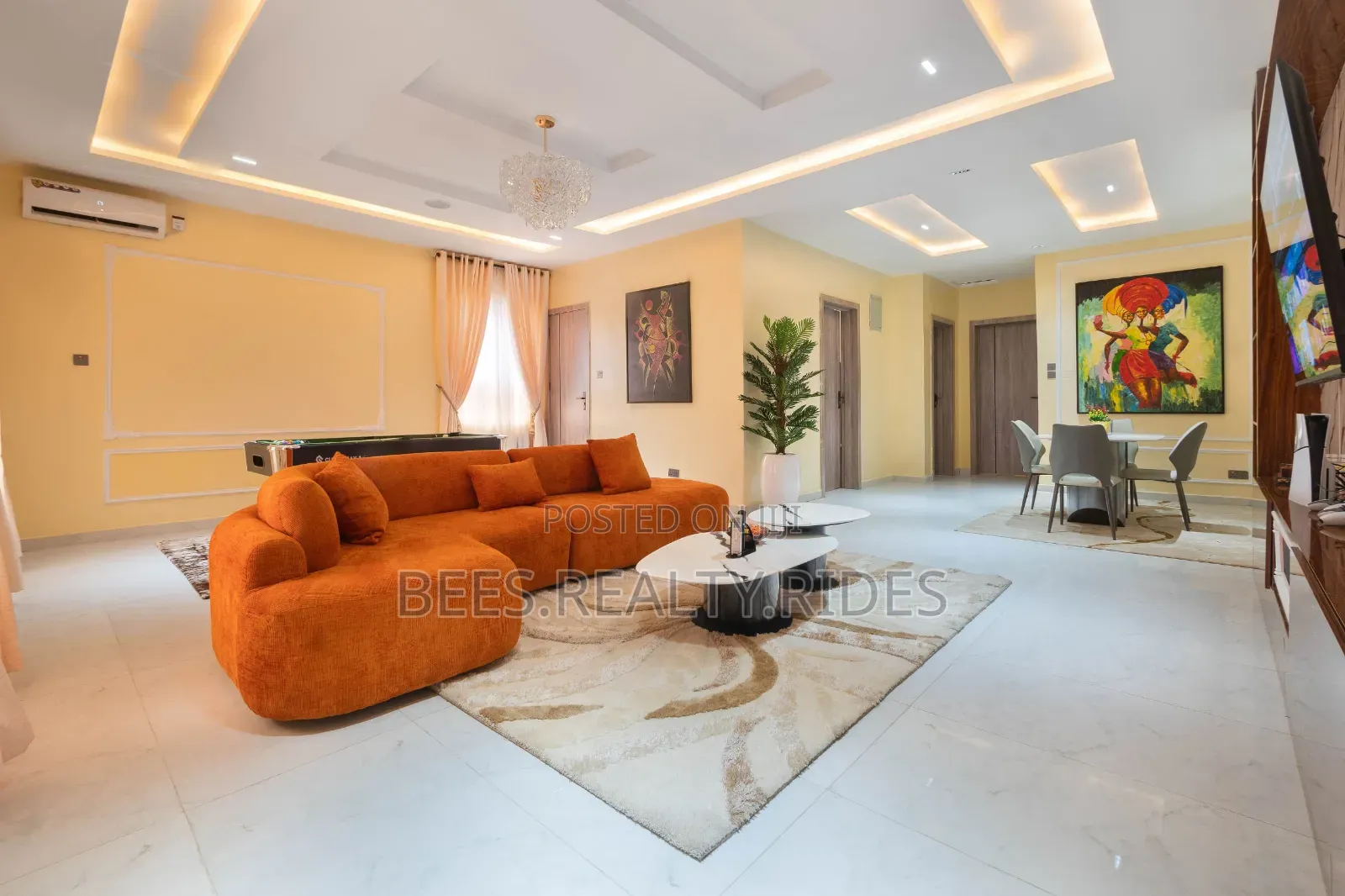 Tastefully Furnished 3 Bedroom With Ps5, Pool, Snooker Gym in Ikate