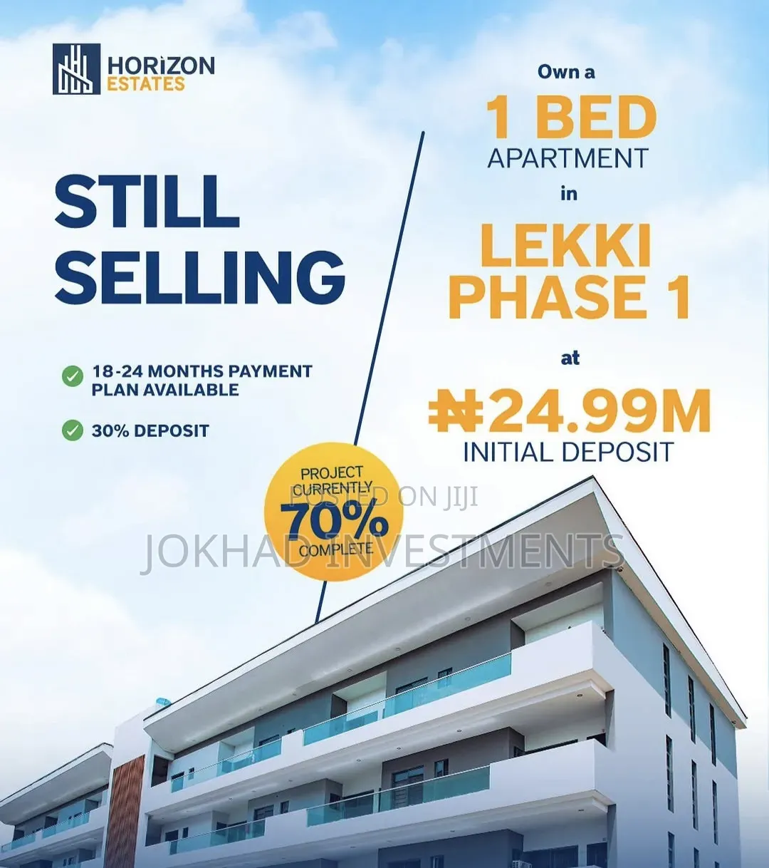 2bdrm Apartment in Iconia Heights, Lekki Phase 1 for sale in Lekki Phase 1