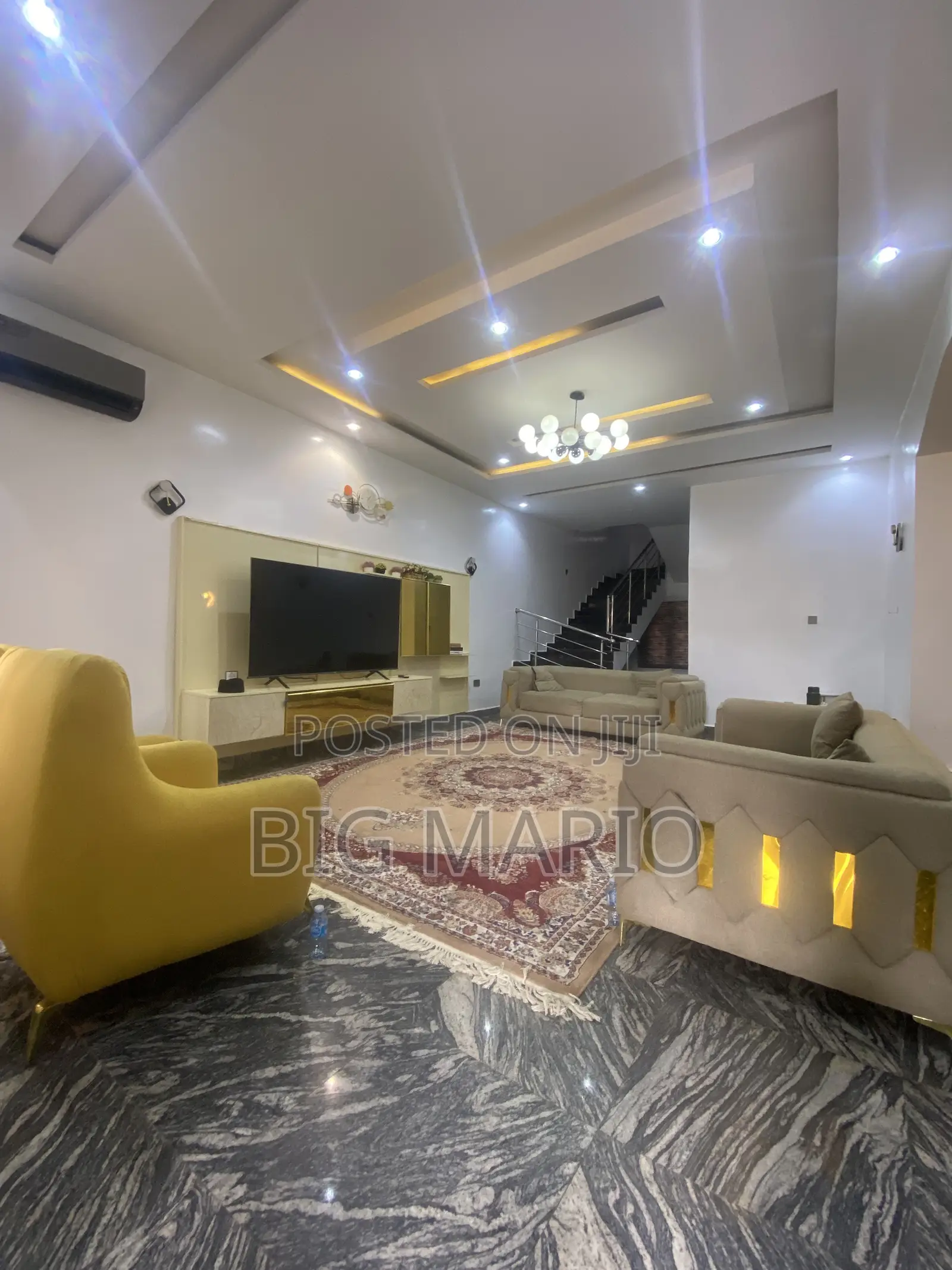 Furnished 4bdrm Duplex in Guzape for rent in Guzape District