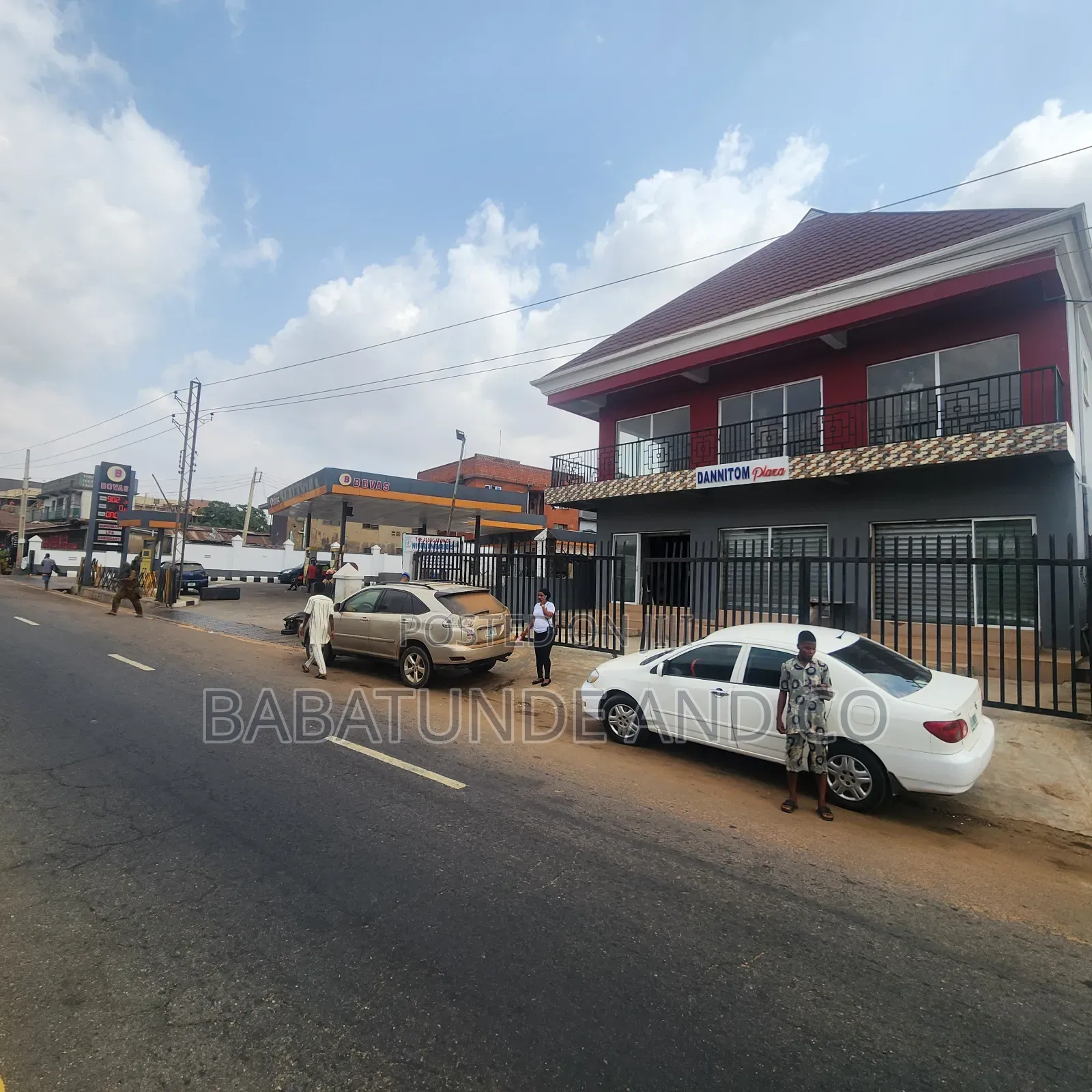 A Well Built Complex at Aliwo, Gate Ibadan in Iwo Road