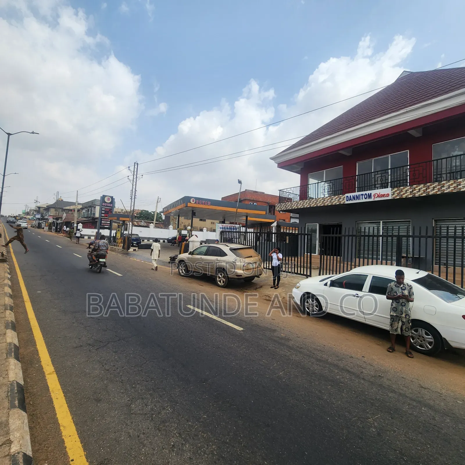 A Well Built Complex at Aliwo, Gate Ibadan in Iwo Road