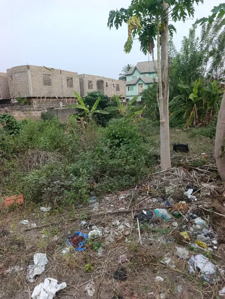 A Well Fenced and Gated Two Plots of Land in Alakia