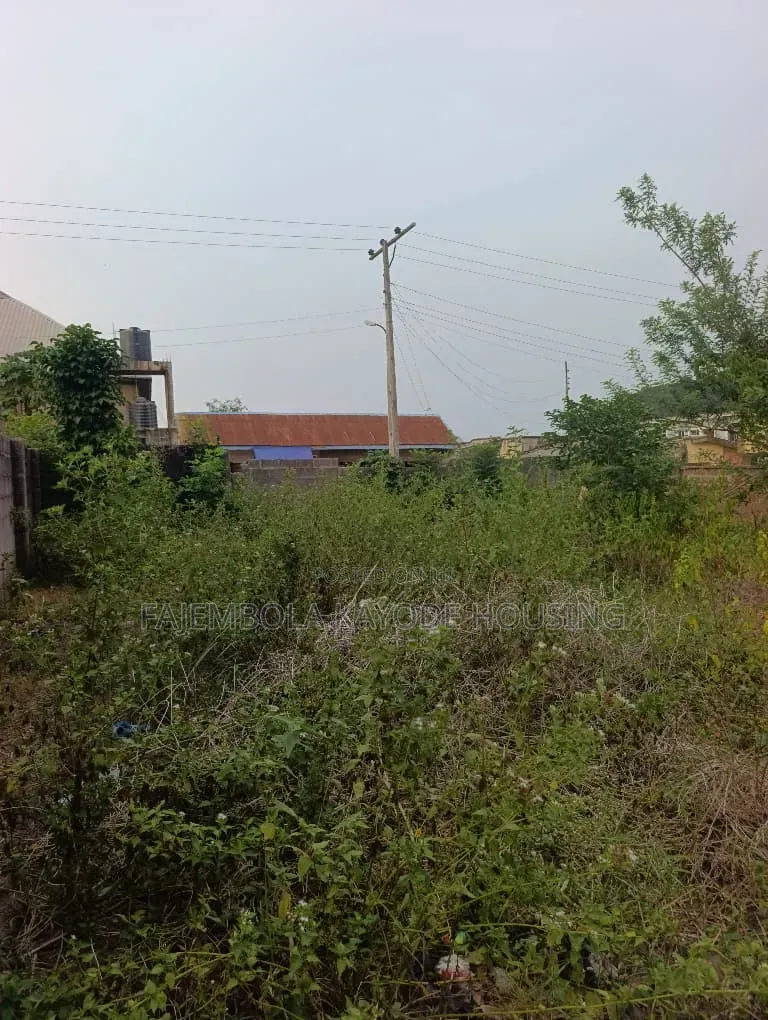 A Well Fenced and Gated Two Plots of Land in Alakia