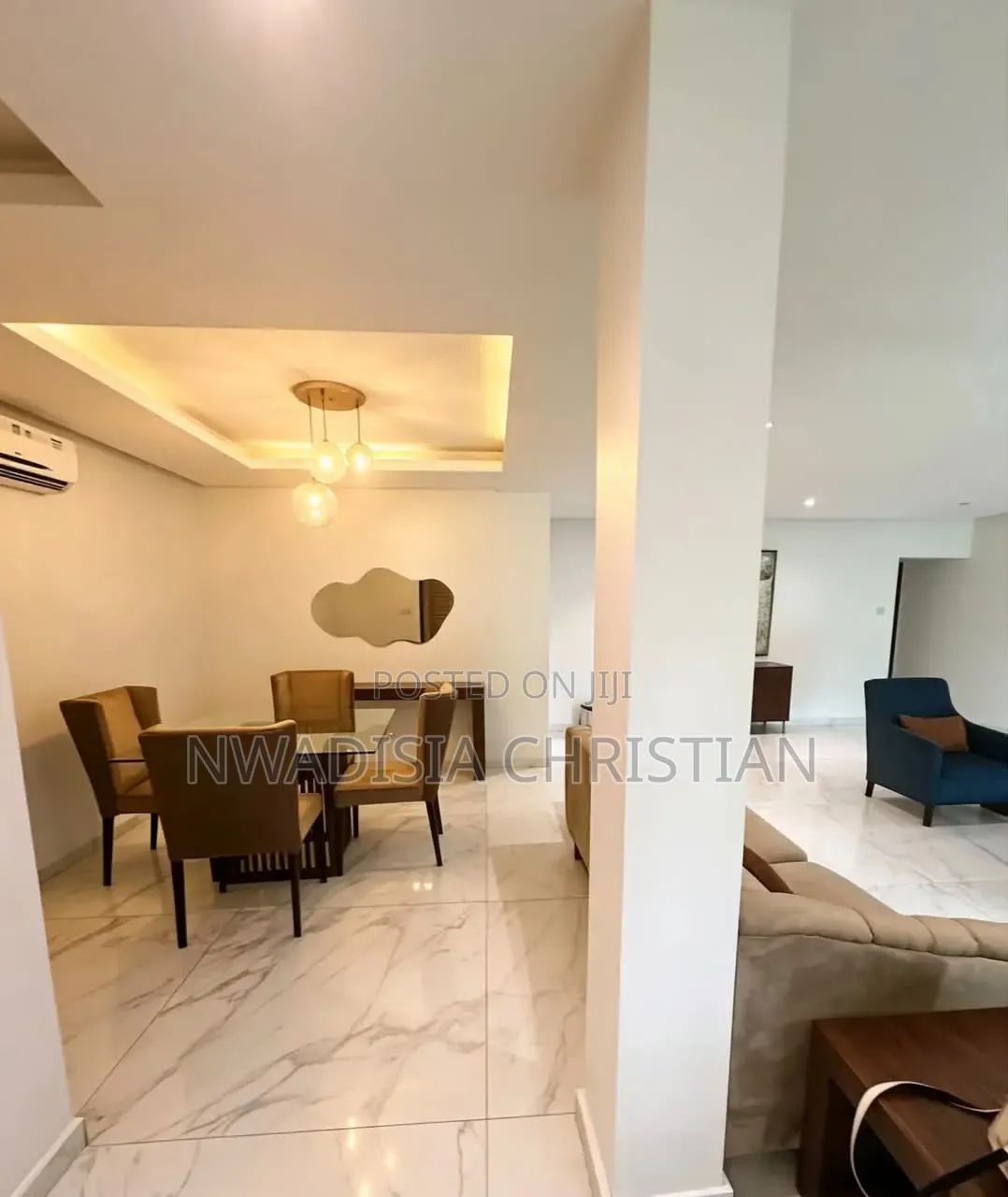 Contemporary 3-Bedroom Apartment in Lekki Phase 1