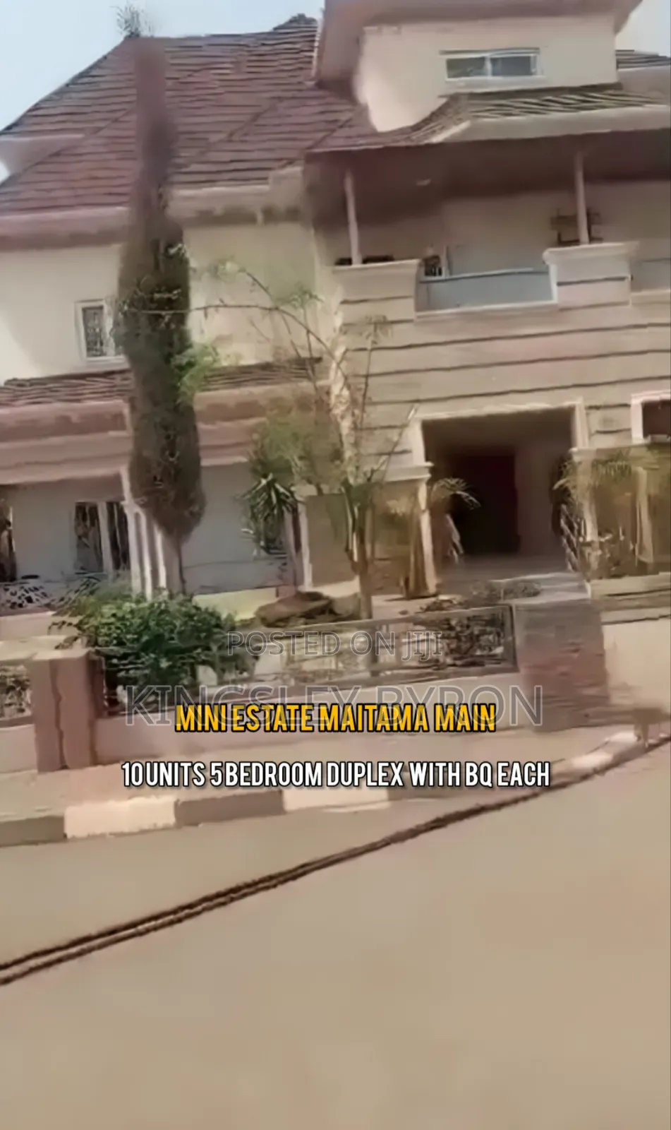 10 Units Mini Estate Maitama Main 5-bedroom Duplex With Bq in Maitama