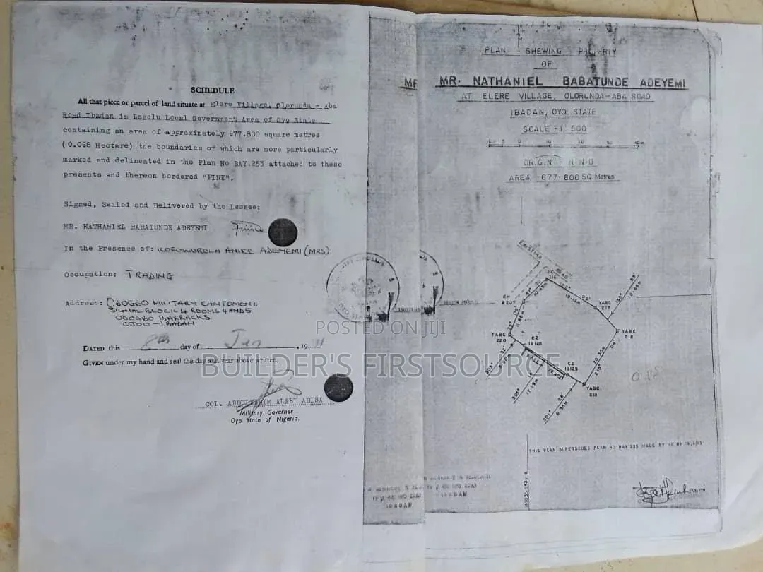2 Plots of Land in Akobo