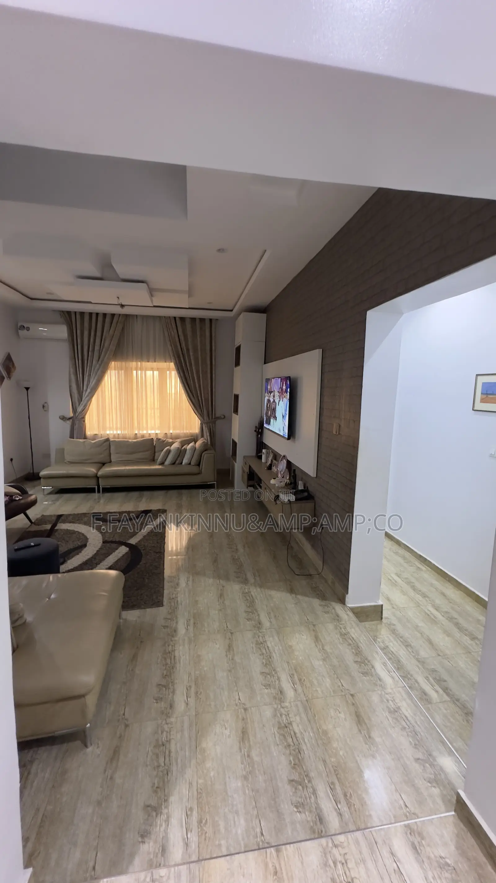 Furnished 4bdrm Duplex in Riverpark Estate, Sabon Lugbe for rent in Sabon Lugbe