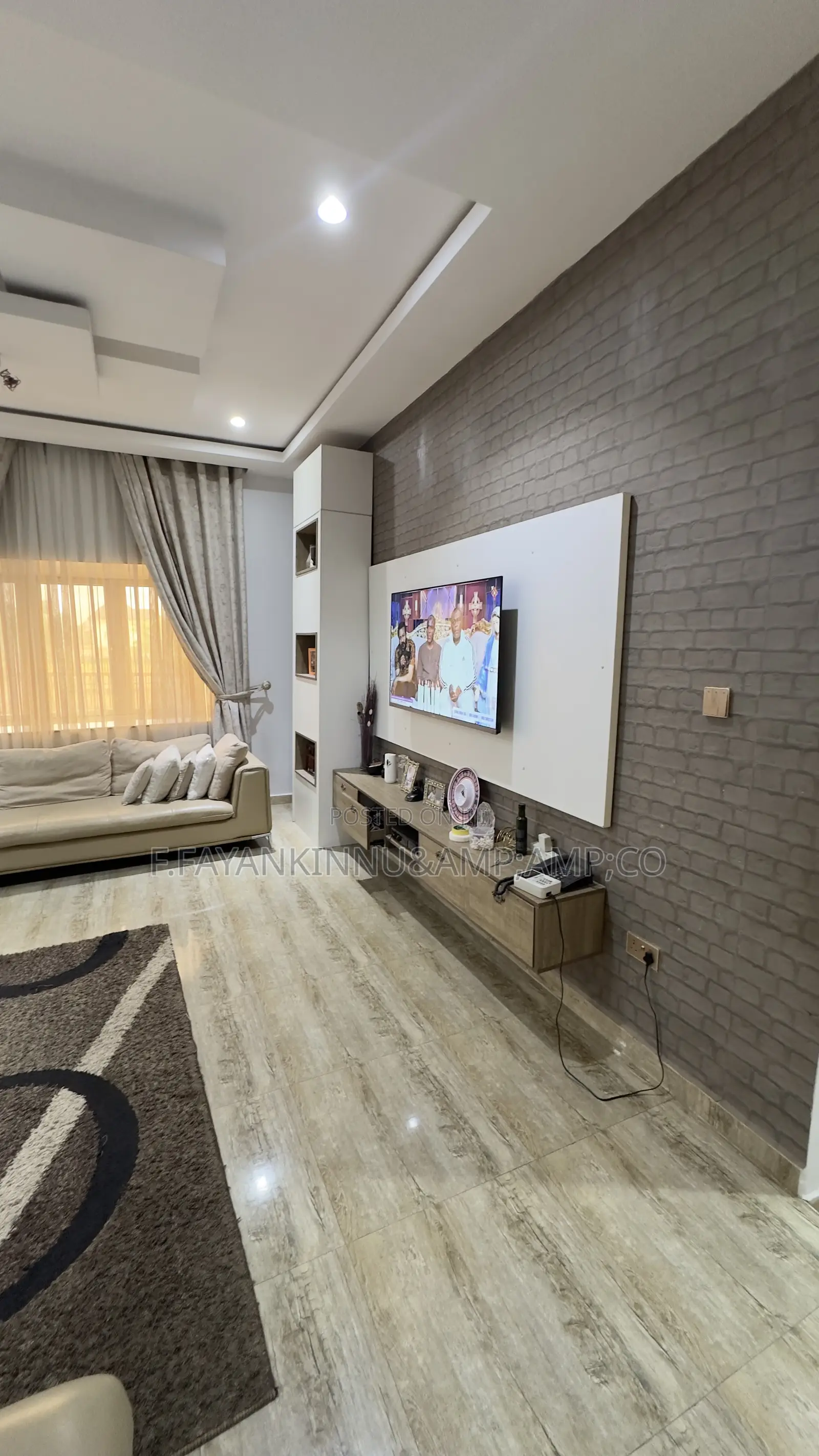 Furnished 4bdrm Duplex in Riverpark Estate, Sabon Lugbe for rent in Sabon Lugbe