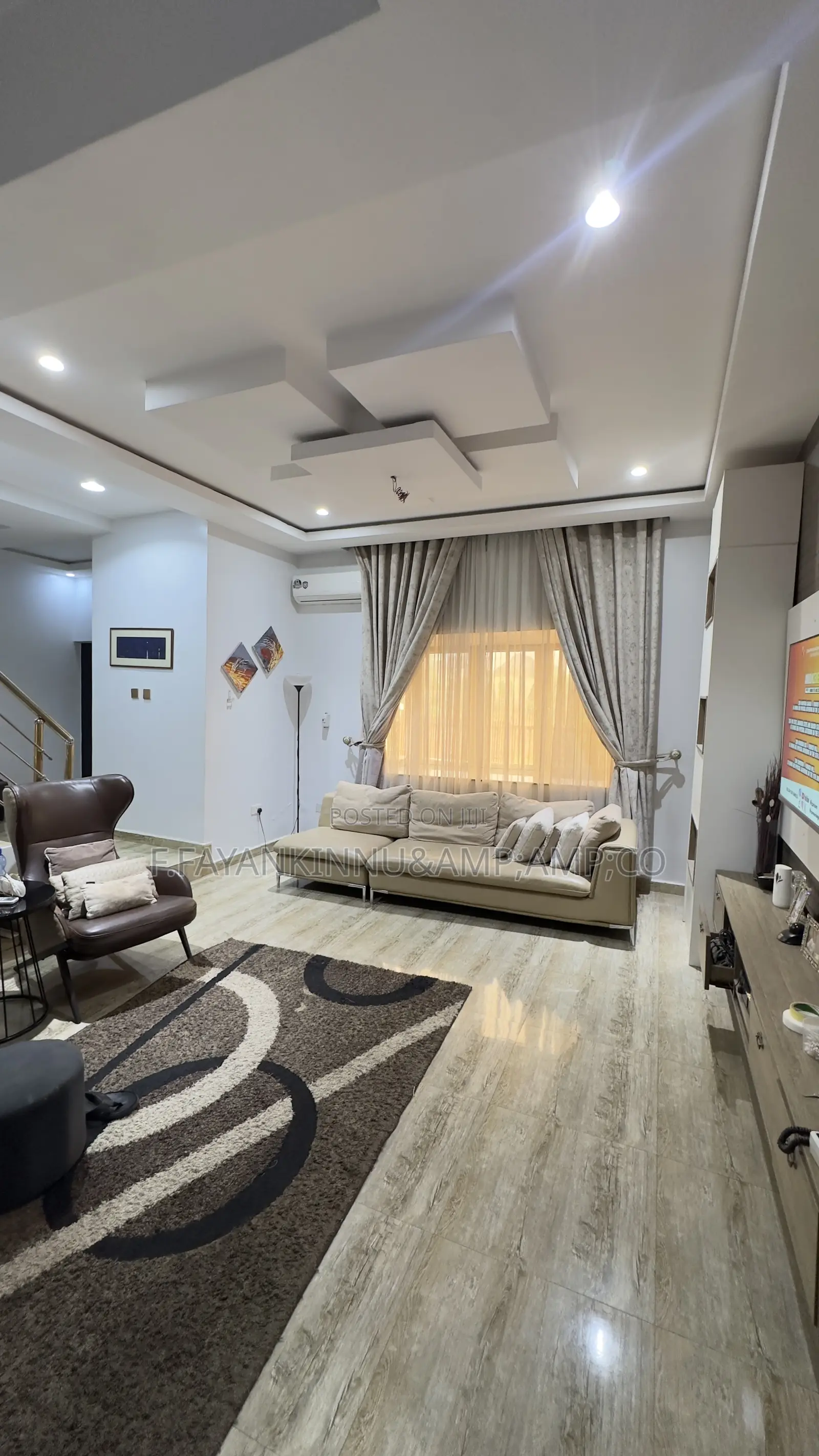 Furnished 4bdrm Duplex in Riverpark Estate, Sabon Lugbe for rent in Sabon Lugbe