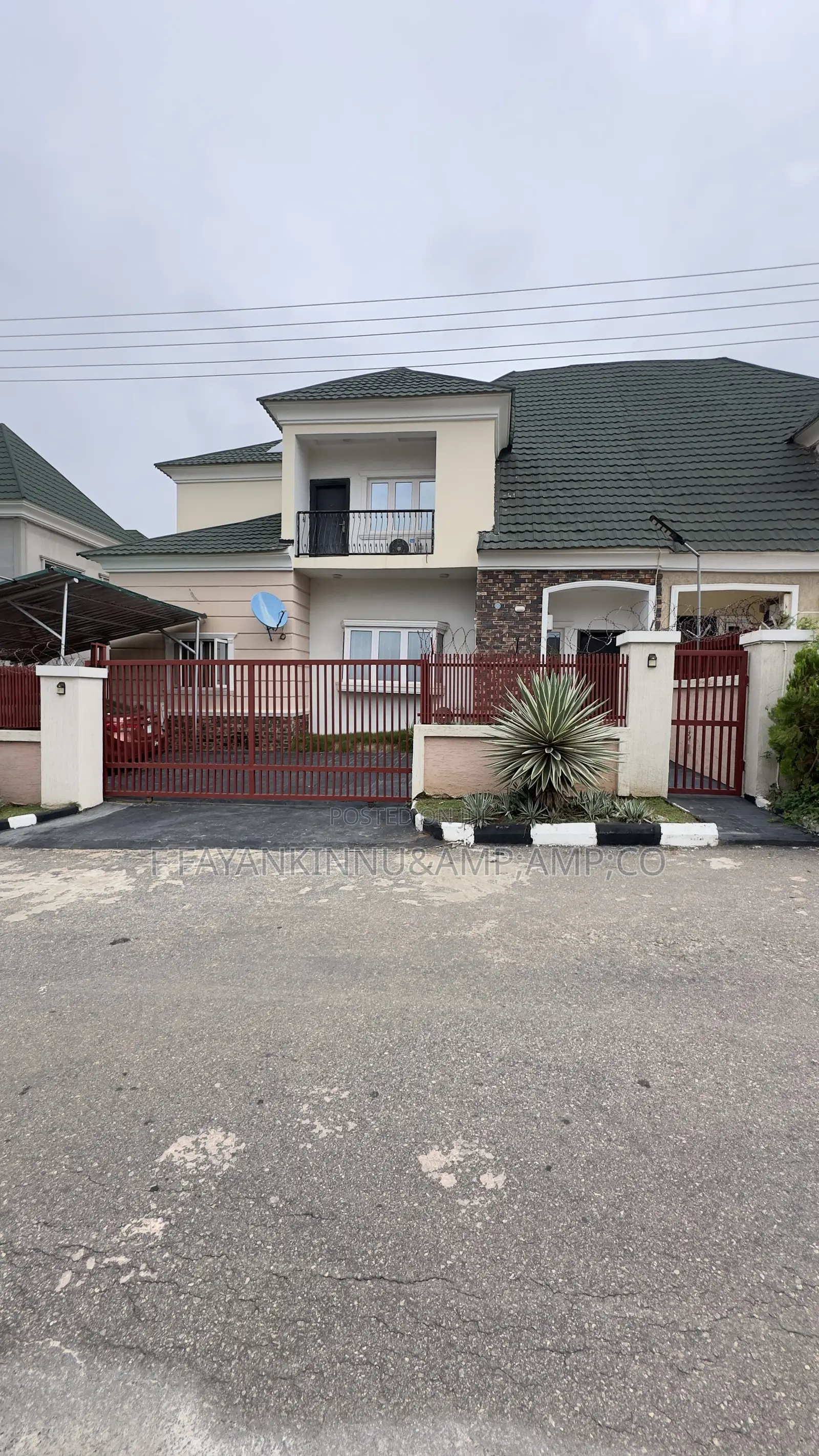 Furnished 4bdrm Duplex in Riverpark Estate, Sabon Lugbe for rent in Sabon Lugbe