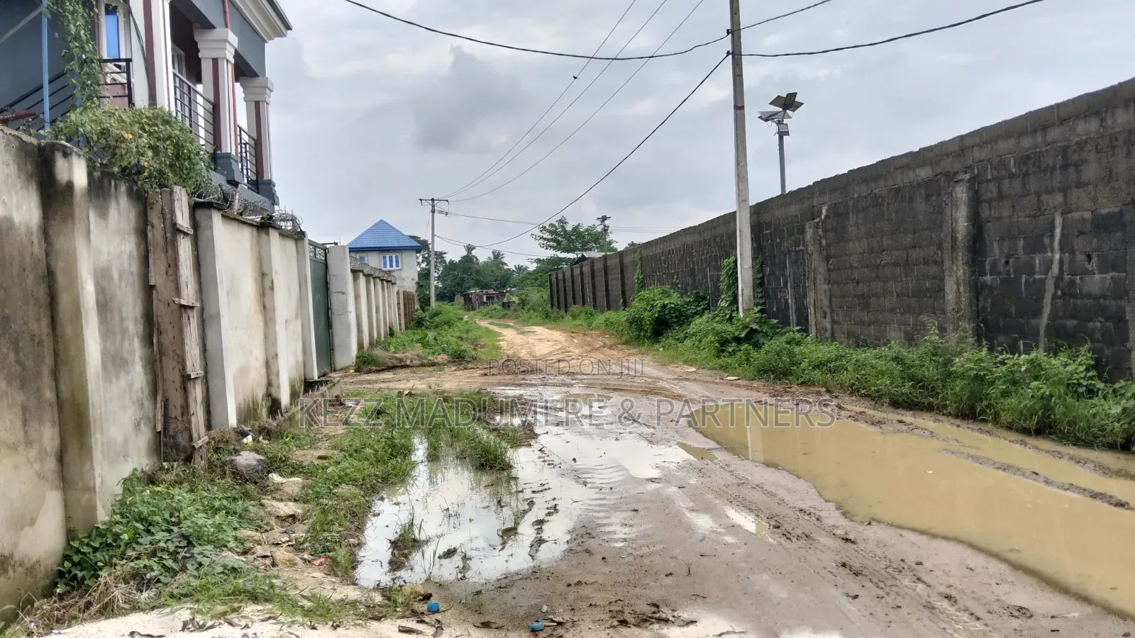 For Sale : Fenced With Gate 2 Plots at Boske Near Intels , Ph in Obio-Akpor