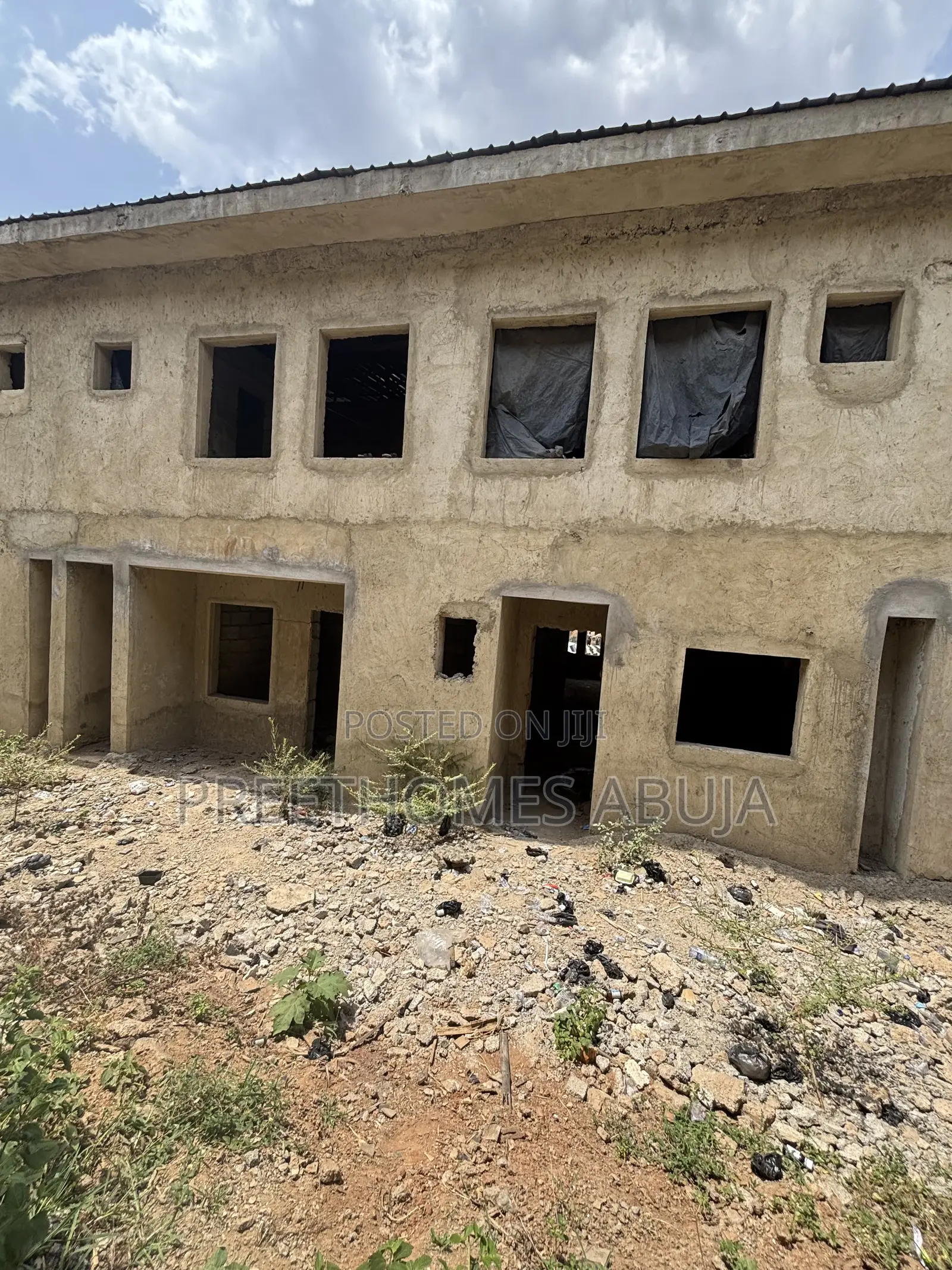 3 Bedrooms Terrace Duplex Carcass for Sale in Asokoro