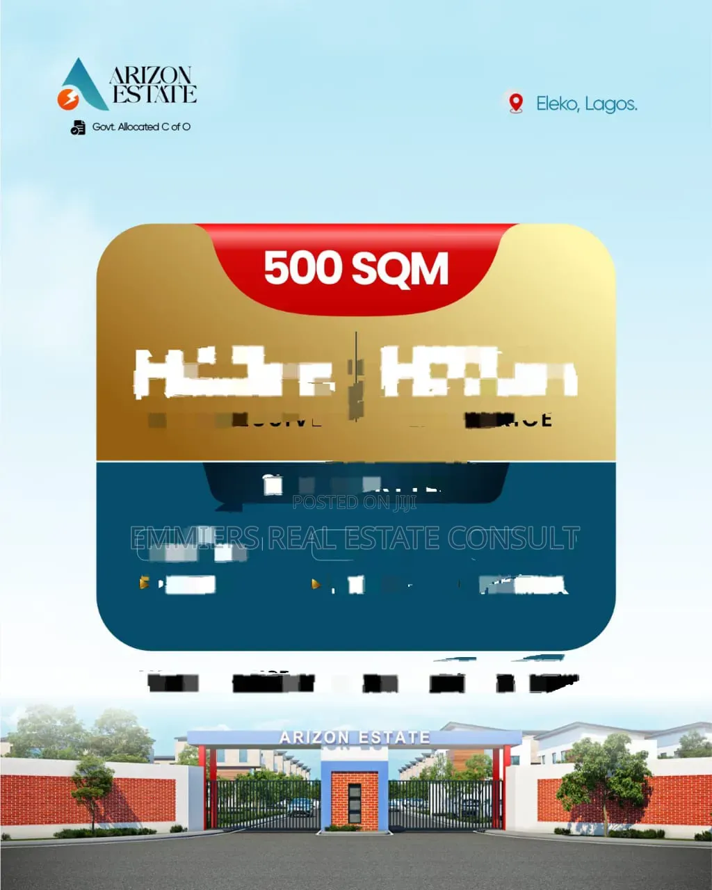500sqm Cofo Land Available At Investors Entry Value With Limited Time in Eleko