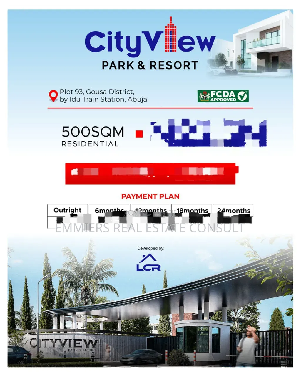A Verified Fcda, Cofo Plots of Land in Cityview Park and Resorts Abuja in Idu Industrial