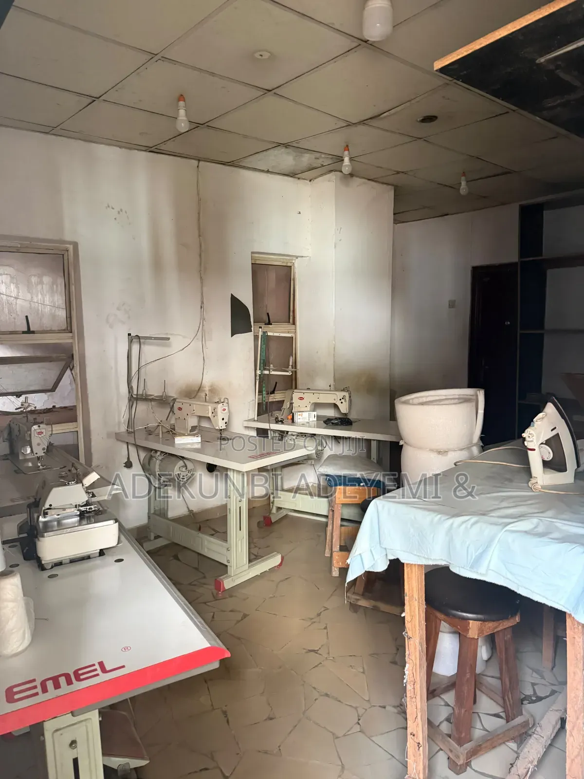 Tailoring Shop for Lease in Jabi