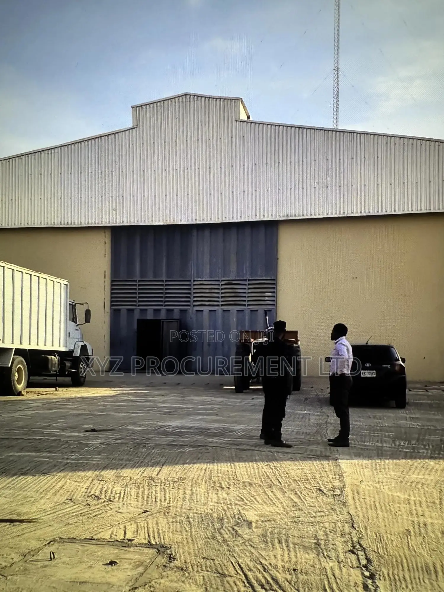 A 4,000 SQM Warehouse With Additional 8,000 SQM Attainable in Kano Municipal