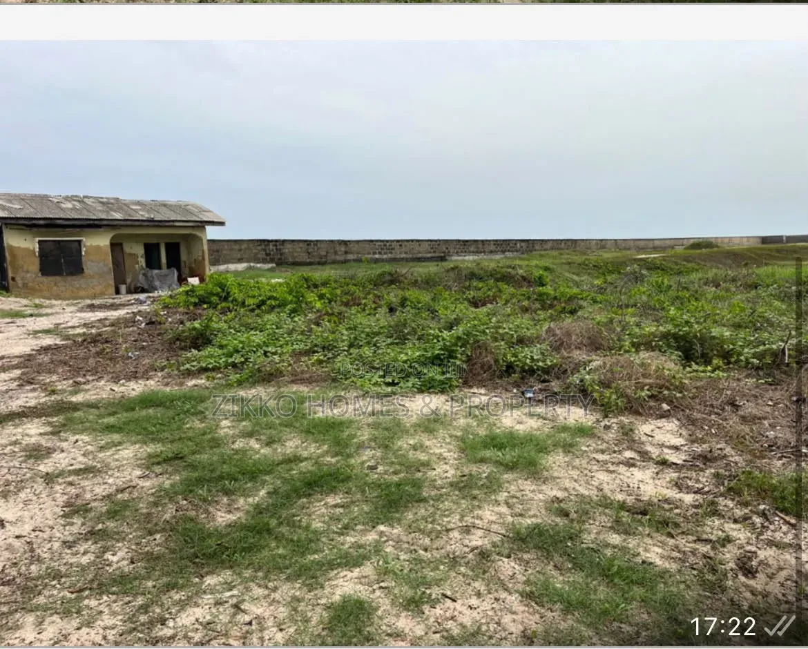 Beach Front Bulk Land for Sale at Alpha Beach,New Road Lekki in Chevron