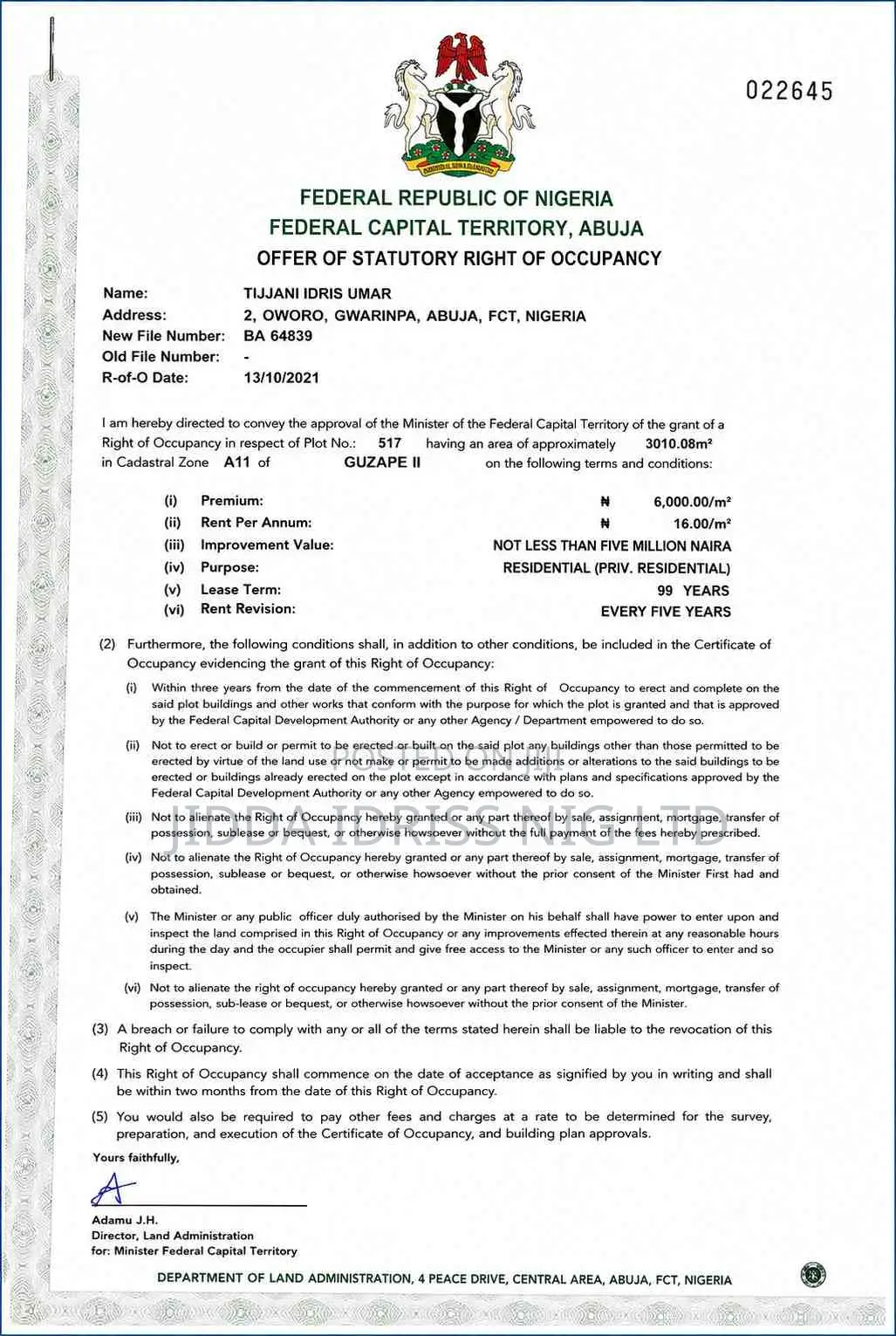 Guzape Ii Residential Plot for Sale in Guzape District