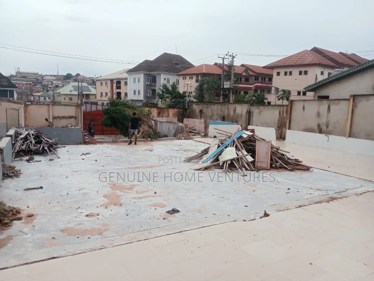 Spacious 2 Bedroom Bungalow Alone in Compound in Okeira Ogba in Oke-Ira / Ogba