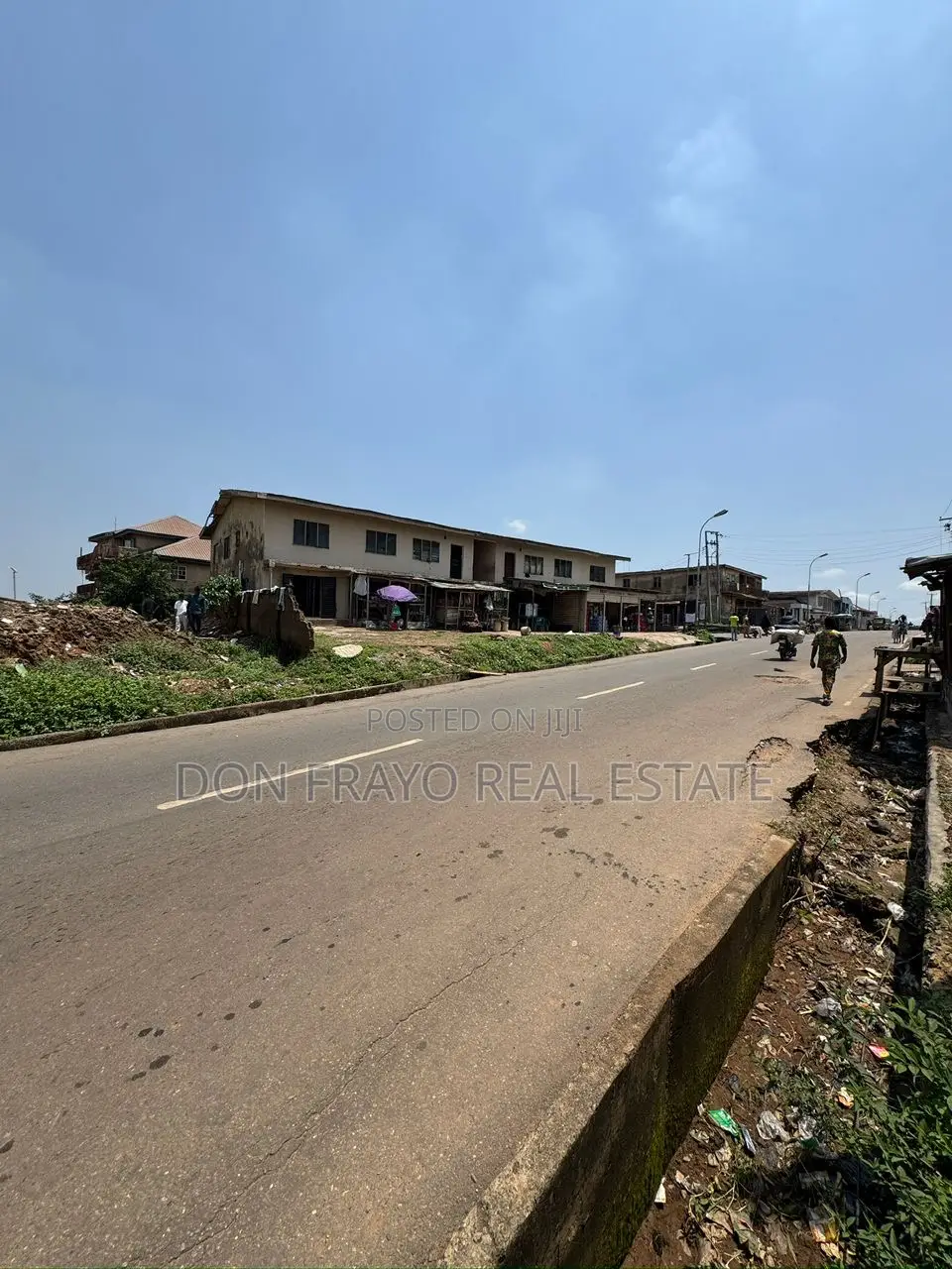 486 SQM of Commercial Land for Sale at Agugu Road Oremeji Area Ibadan in Iwo Road