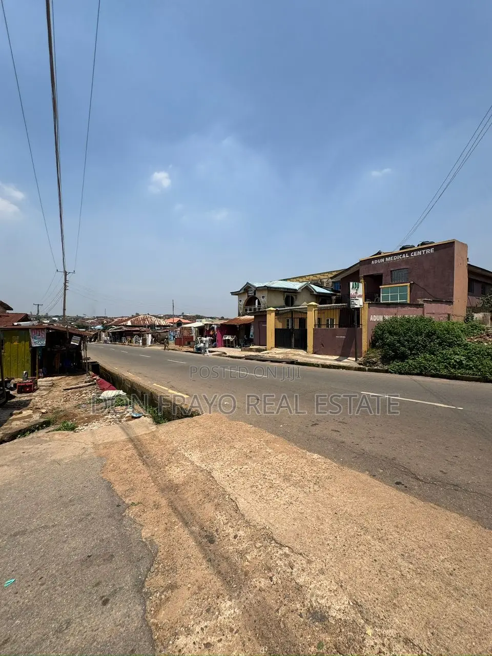 486 SQM of Commercial Land for Sale at Agugu Road Oremeji Area Ibadan in Iwo Road