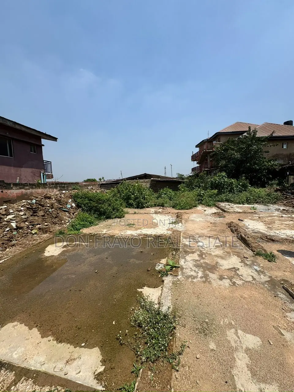 486 SQM of Commercial Land for Sale at Agugu Road Oremeji Area Ibadan in Iwo Road