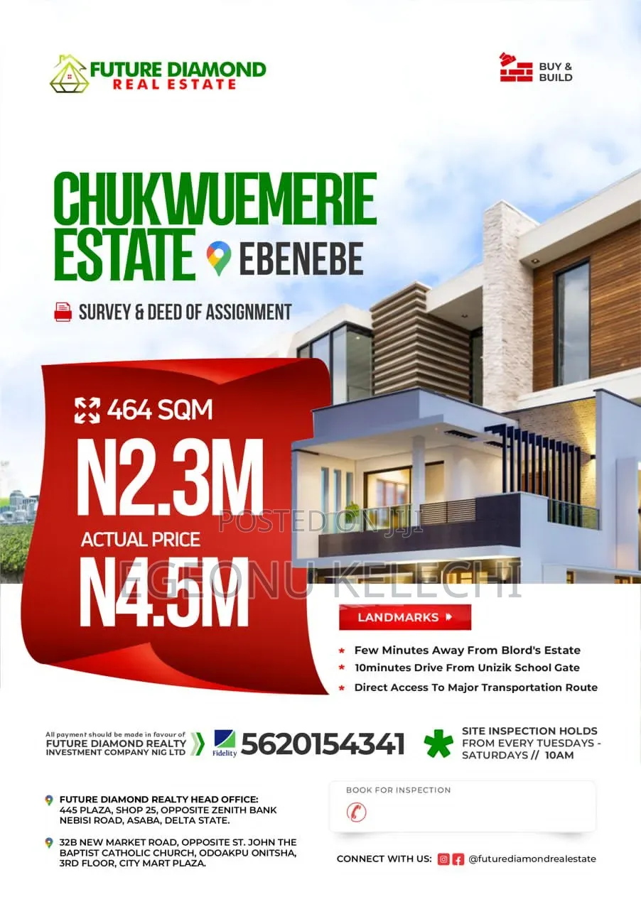 Lands for Sale in Awka