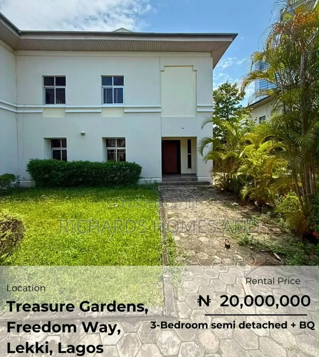 3bdrm Duplex in Treasure Gardens, Lekki Phase 1 for rent in Lekki Phase 1