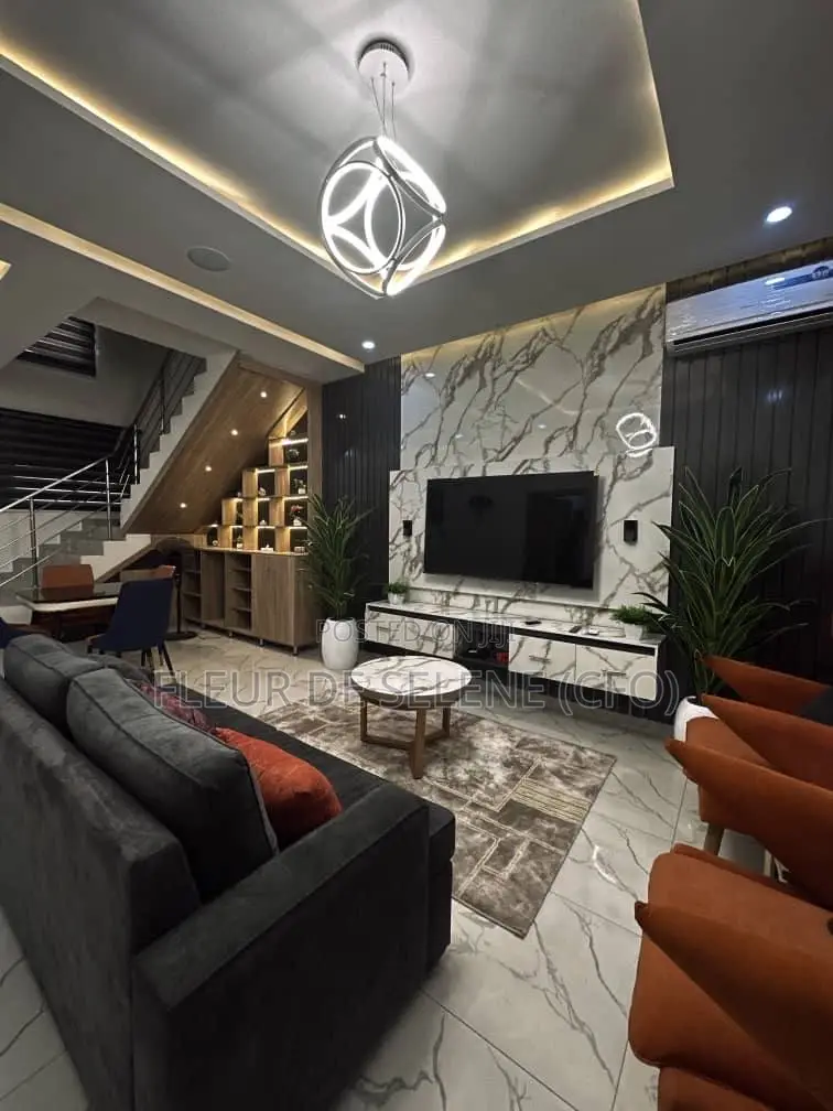 Furnished 2bdrm Townhouse / Terrace for rent in Abraham Adesanya Estate