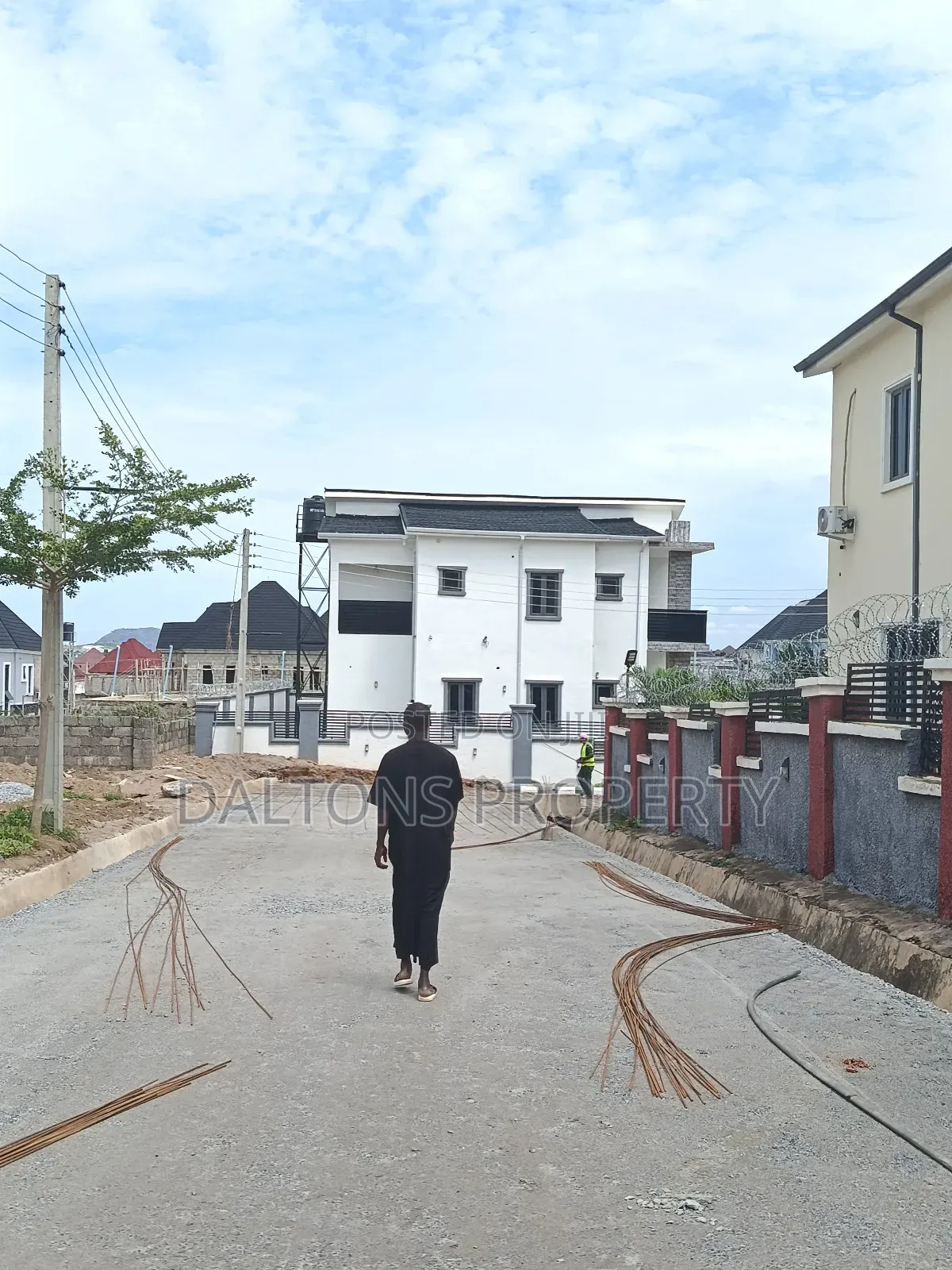 A 4bedroom Detached Duplex at Pre- Decking Stage in Lugbe District