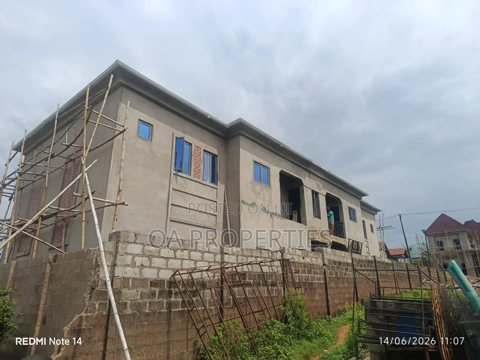 4 Units of Newly Built 2 Bedroom Flat Facing Alalubosa Road ,Ibadan in Ibadan