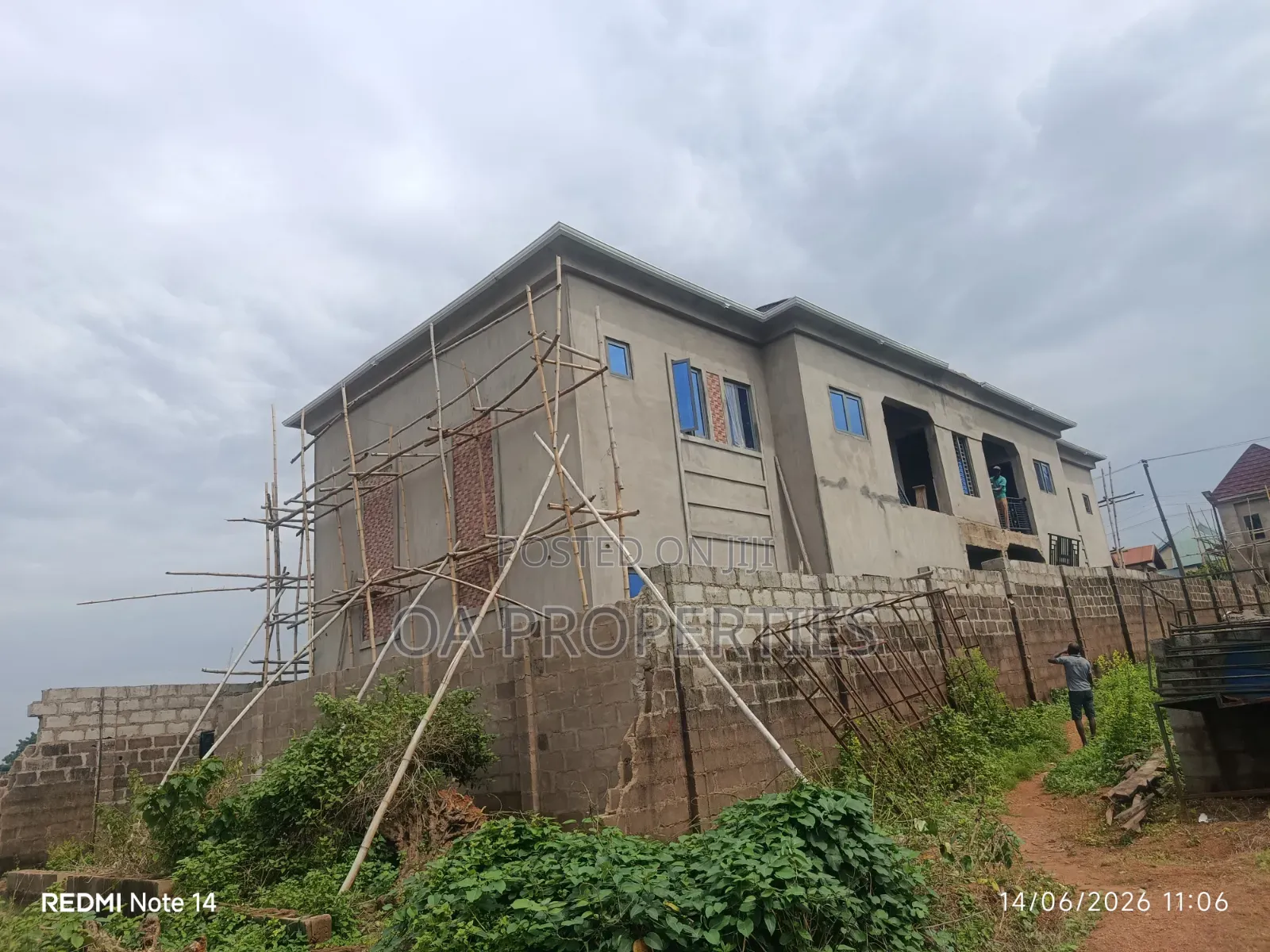 4 Units of Newly Built 2 Bedroom Flat Facing Alalubosa Road ,Ibadan in Ibadan