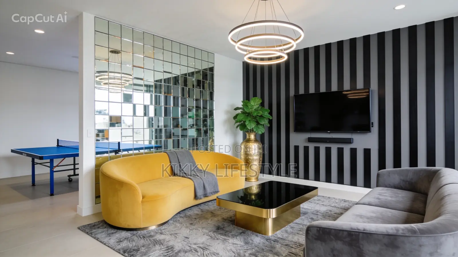Yellow Apartment in Lekki Phase 1
