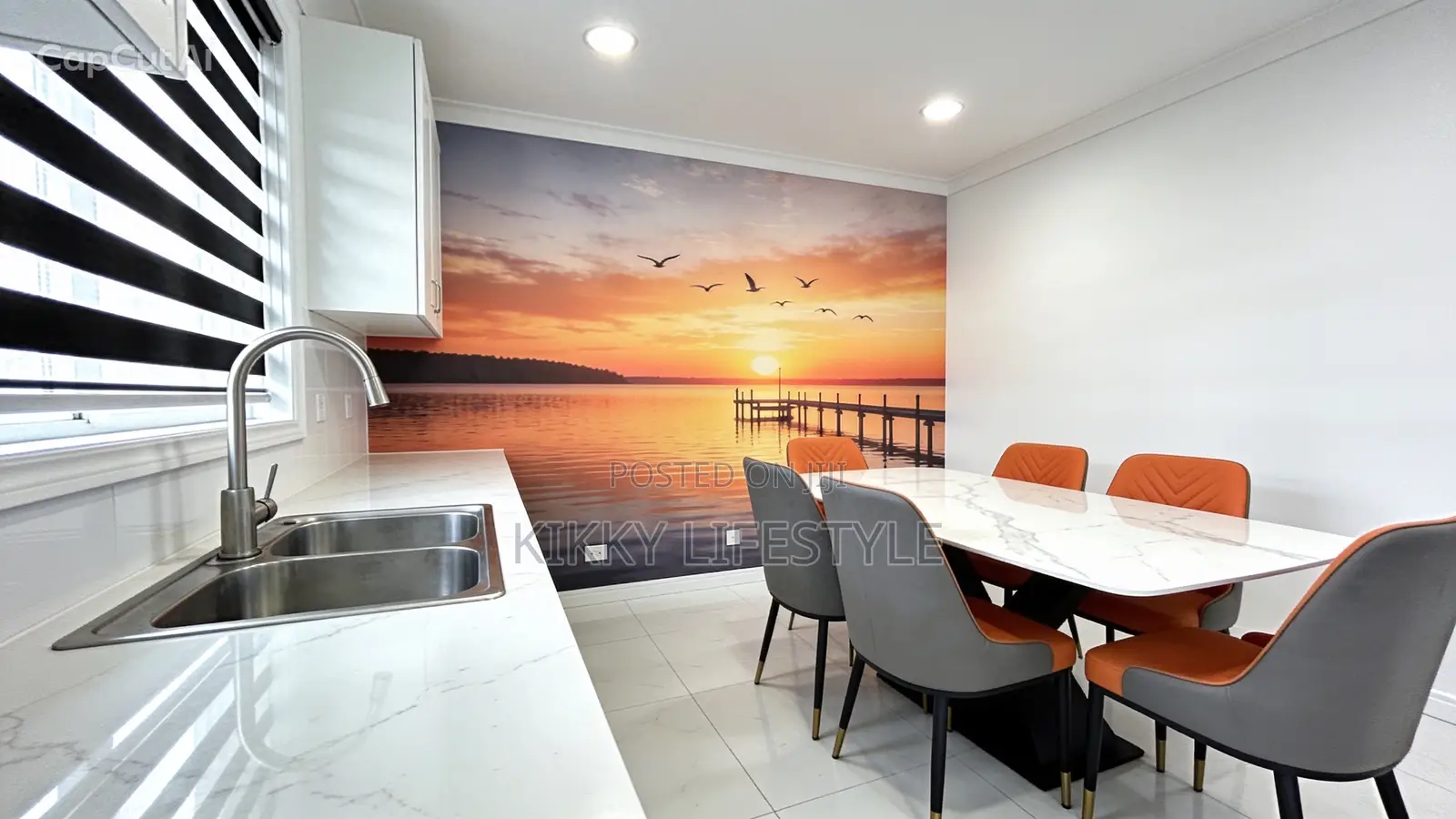 Yellow Apartment in Lekki Phase 1