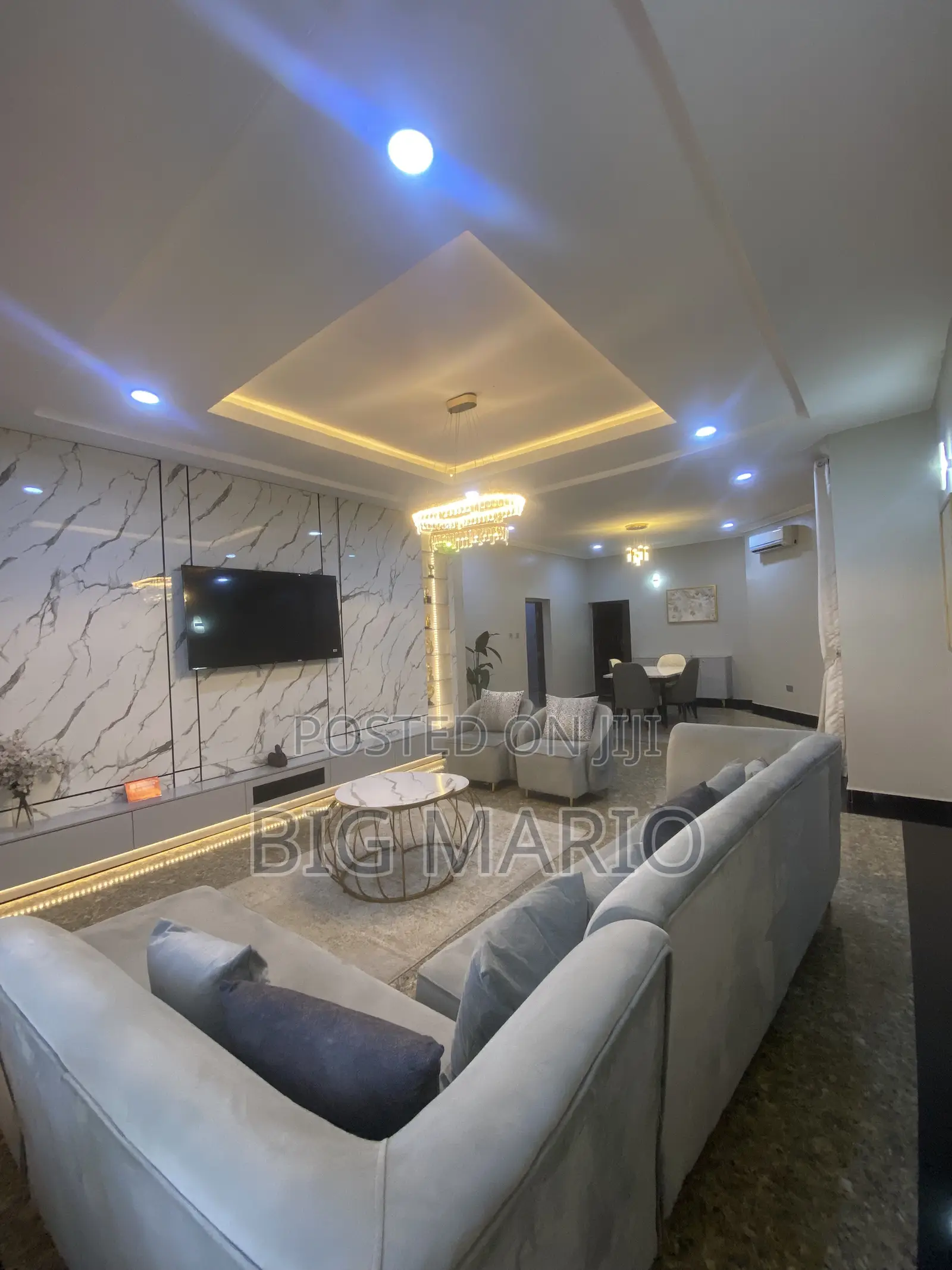 Furnished 3bdrm Apartment in Guzape for rent in Guzape District
