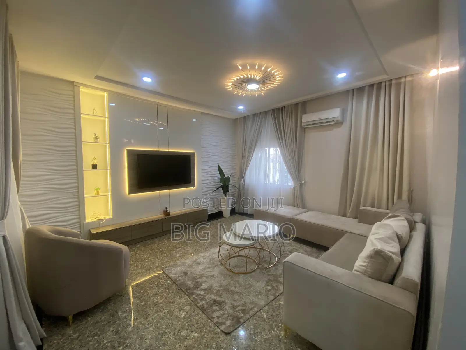 Furnished 2bdrm Apartment in Guzape for rent in Guzape District