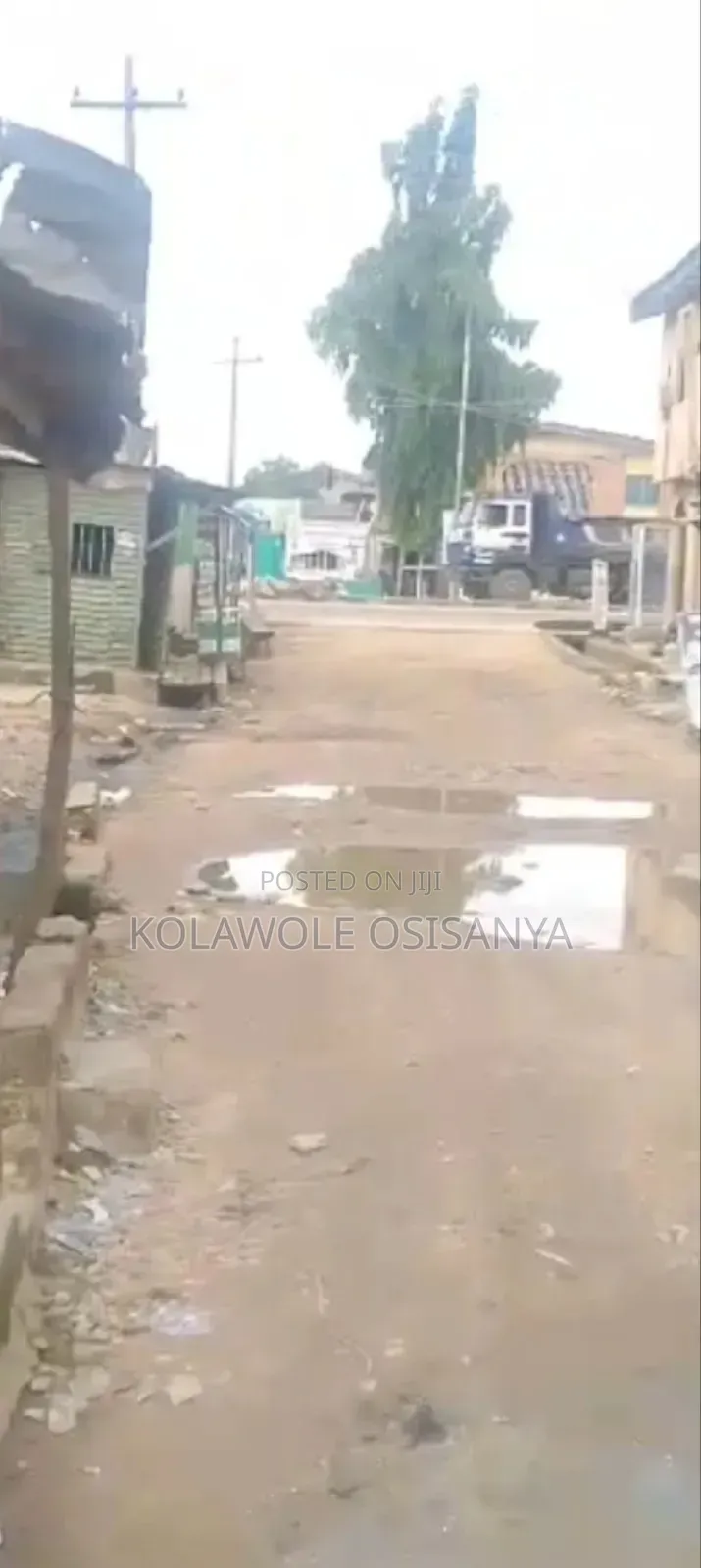 Commercial Quarter Plot Measuring 20ft By 120ft On Ikotun Igando Rd in Igando / Ikotun/Igando