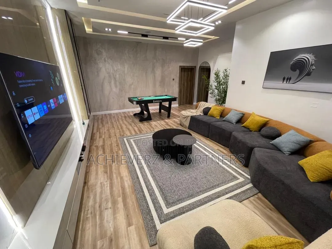 Luxury Furnished 3-Bedroom Apartment in Wuye