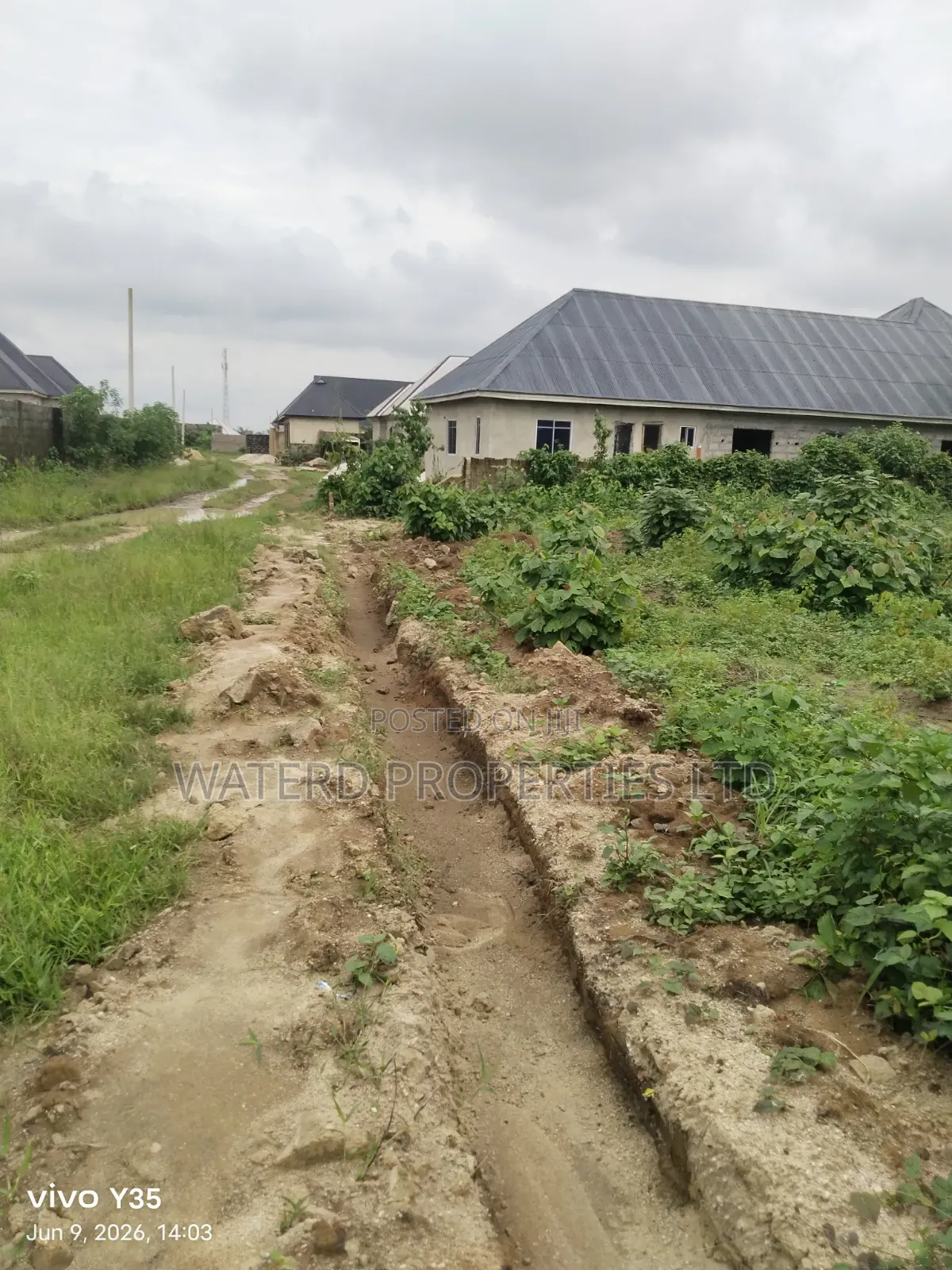 Opposite Madonna University Igbo Etche Campus in Etche