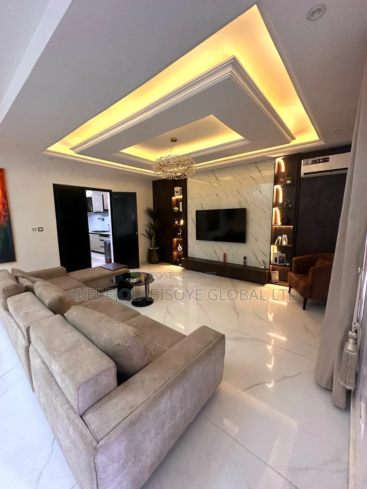 Furnished 3bdrm Duplex in In An Estate, Life Camp for rent in Life Camp