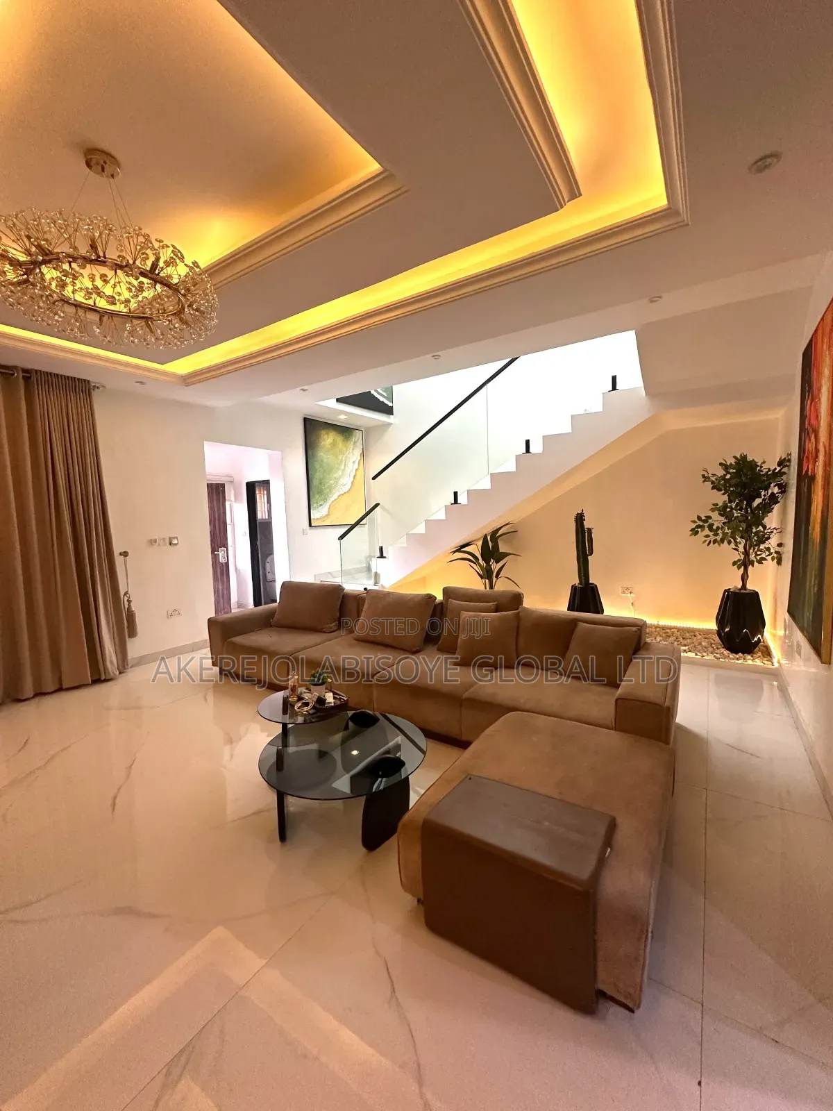 Furnished 3bdrm Duplex in In An Estate, Life Camp for rent in Life Camp