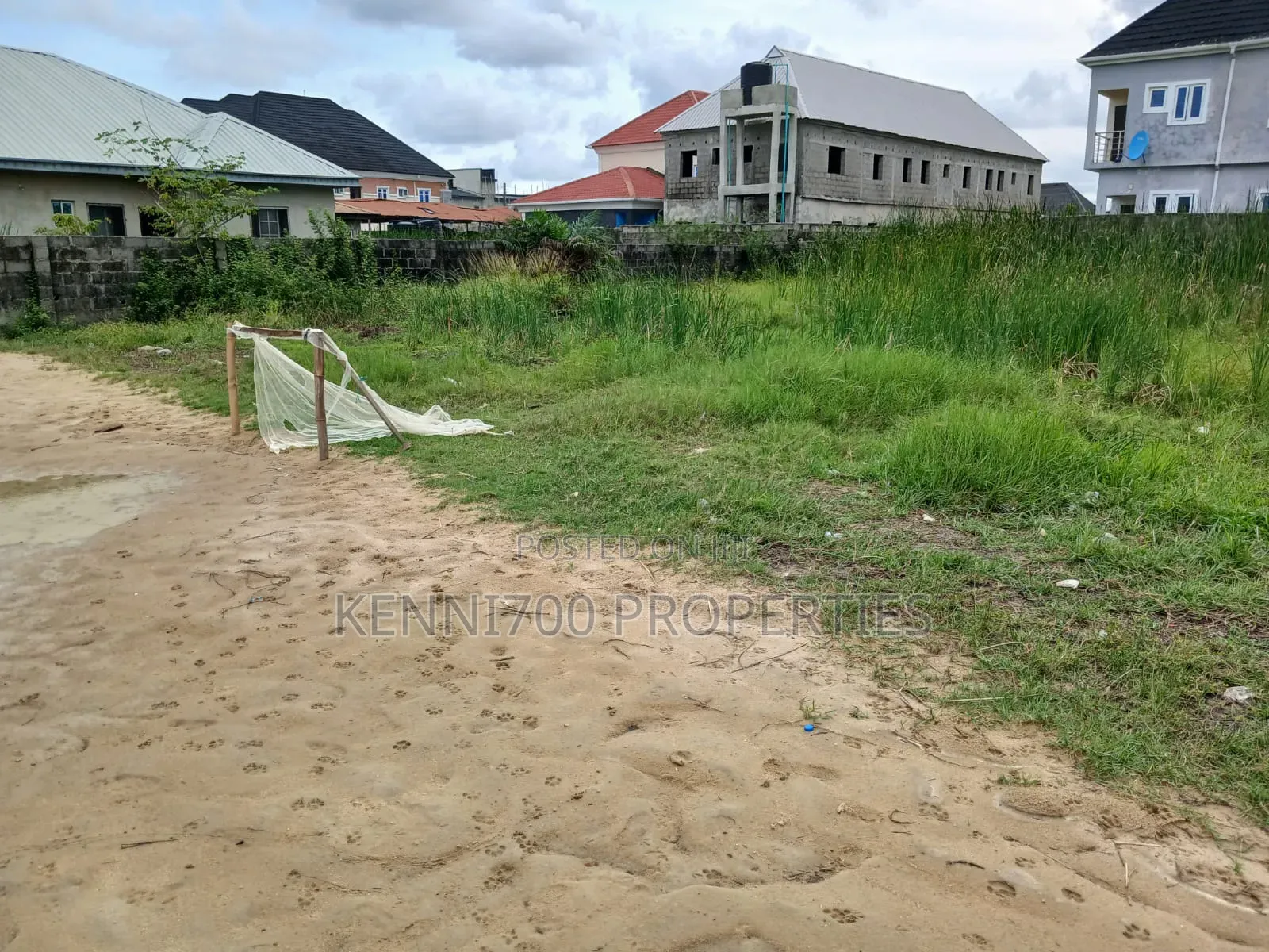Fenced Plots of Land in Langbasa With C of O in Ado / Ajah