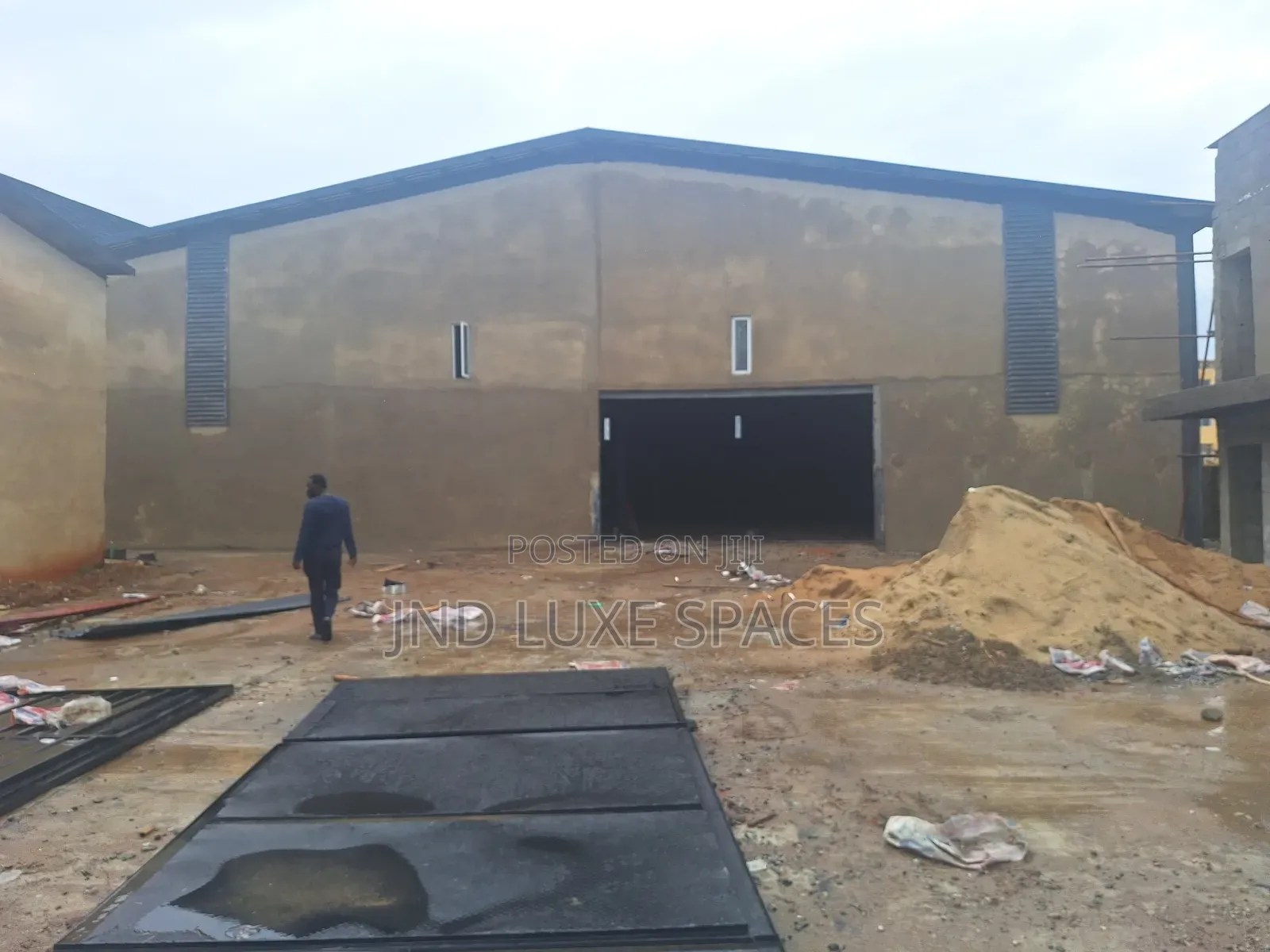 2bays Warehouse, Measuring 1,200sqm and Another 800sqm With Offices in Obafemi-Owode