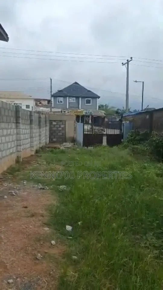 Commercial Half Plot Of Land Along Ekoro Road In Abule Egba in Abule Egba