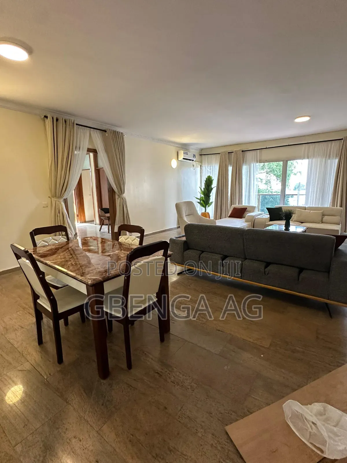 Furnished 4bdrm Apartment in 1004 for rent in 1004